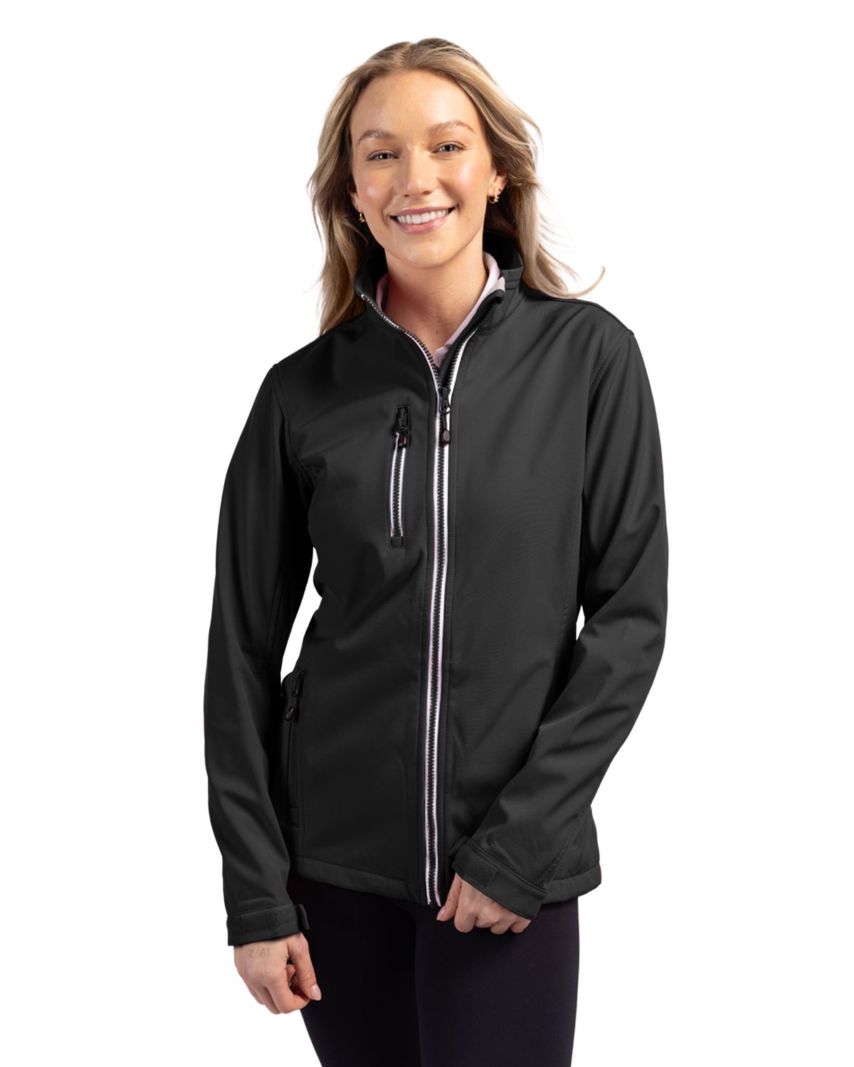 Clique Telemark Recycled Stretch Softshell Womens Full Zip Jacket - LQO00041