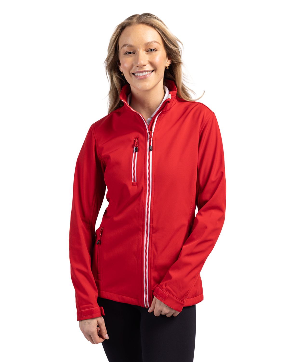 Clique Telemark Recycled Stretch Softshell Womens Full Zip Jacket - LQO00041