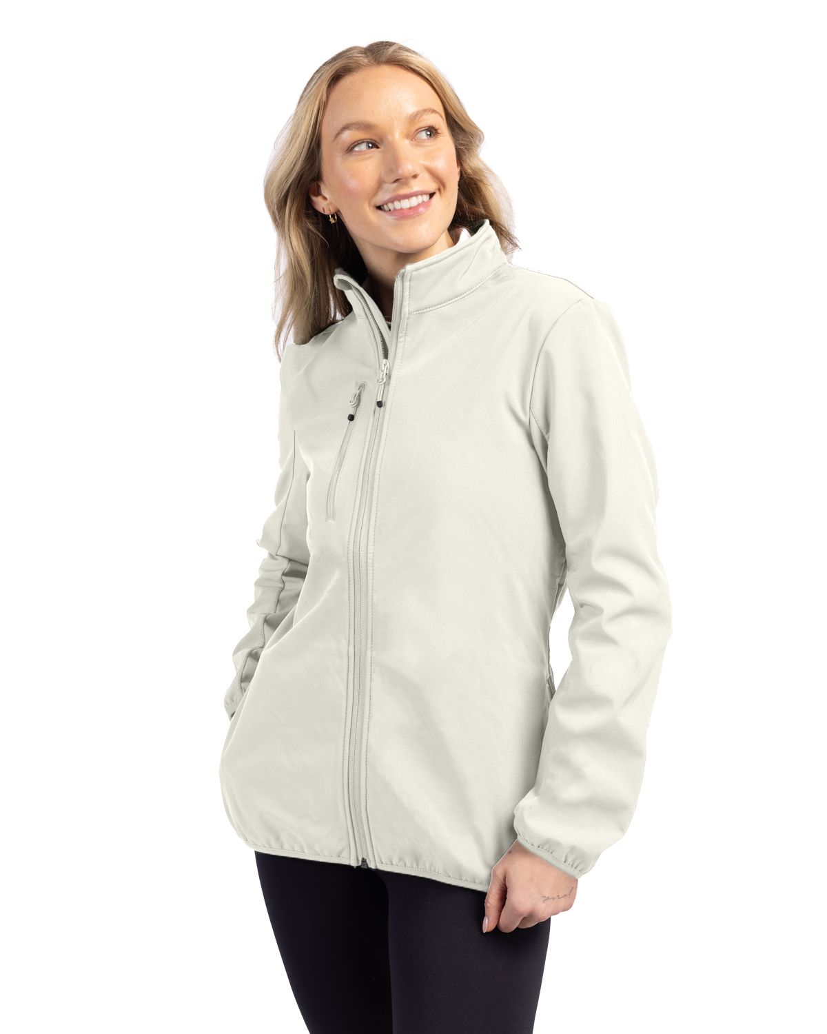 Clique Trail Recycled Stretch Softshell Womens Full Zip Jacket - LQO00053