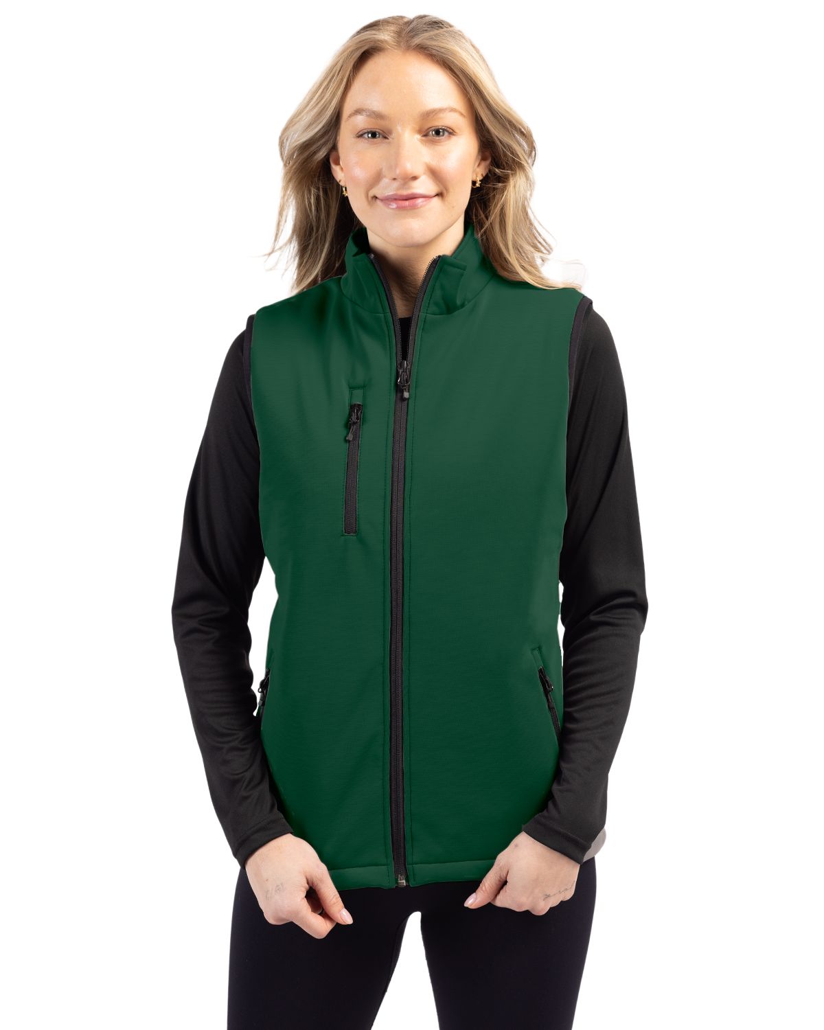 Clique Equinox Insulated Softshell Womens Full Zip Vest - LQO00059