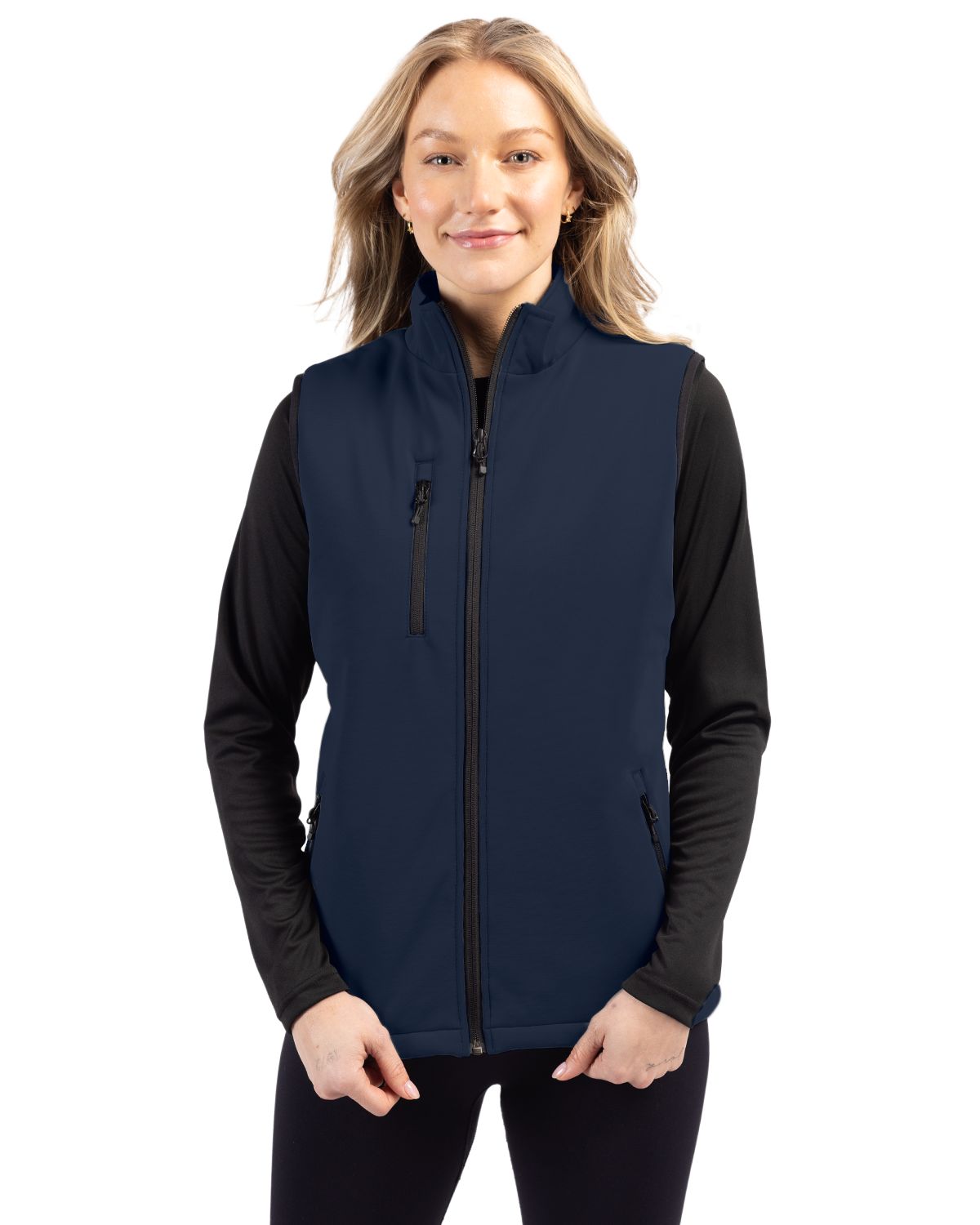 Clique Equinox Insulated Softshell Womens Full Zip Vest - LQO00059