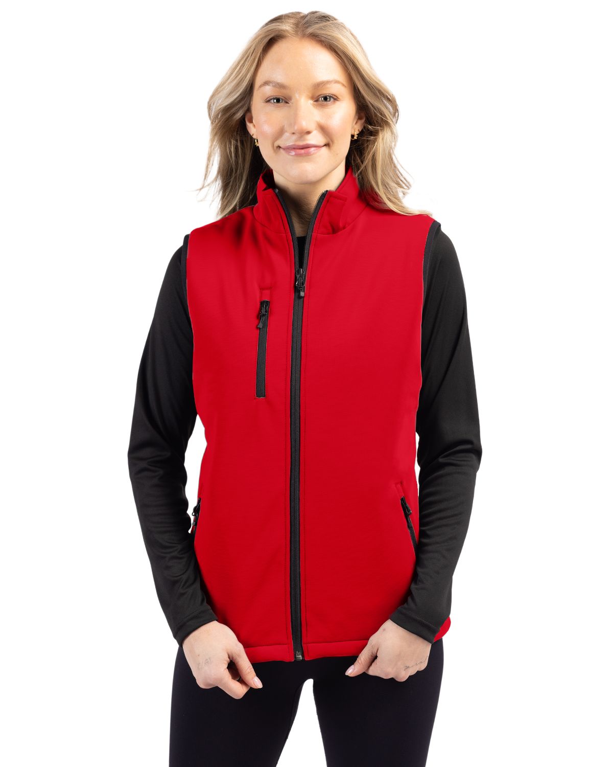 Clique Equinox Insulated Softshell Womens Full Zip Vest - LQO00059