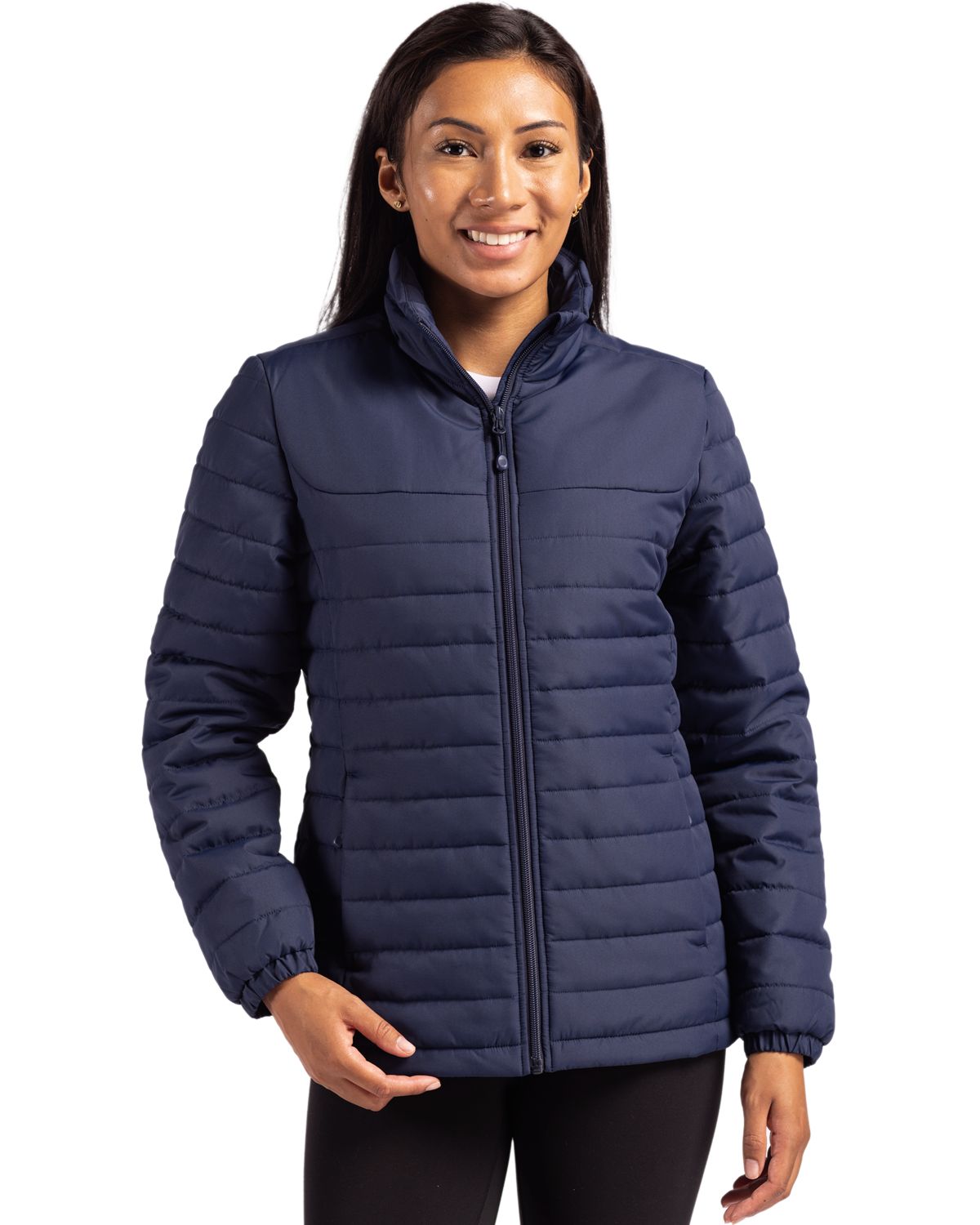 Clique Elevation Recycled Insulated Puffer Womens Full Zip Jacket - LQO00063