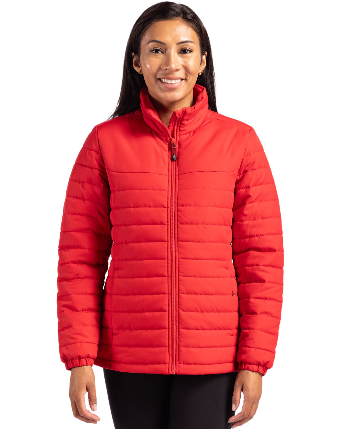 Clique Elevation Recycled Insulated Puffer Womens Full Zip Jacket - LQO00063