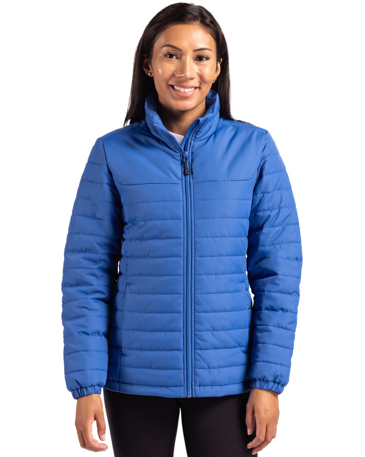 Clique Elevation Recycled Insulated Puffer Womens Full Zip Jacket - LQO00063
