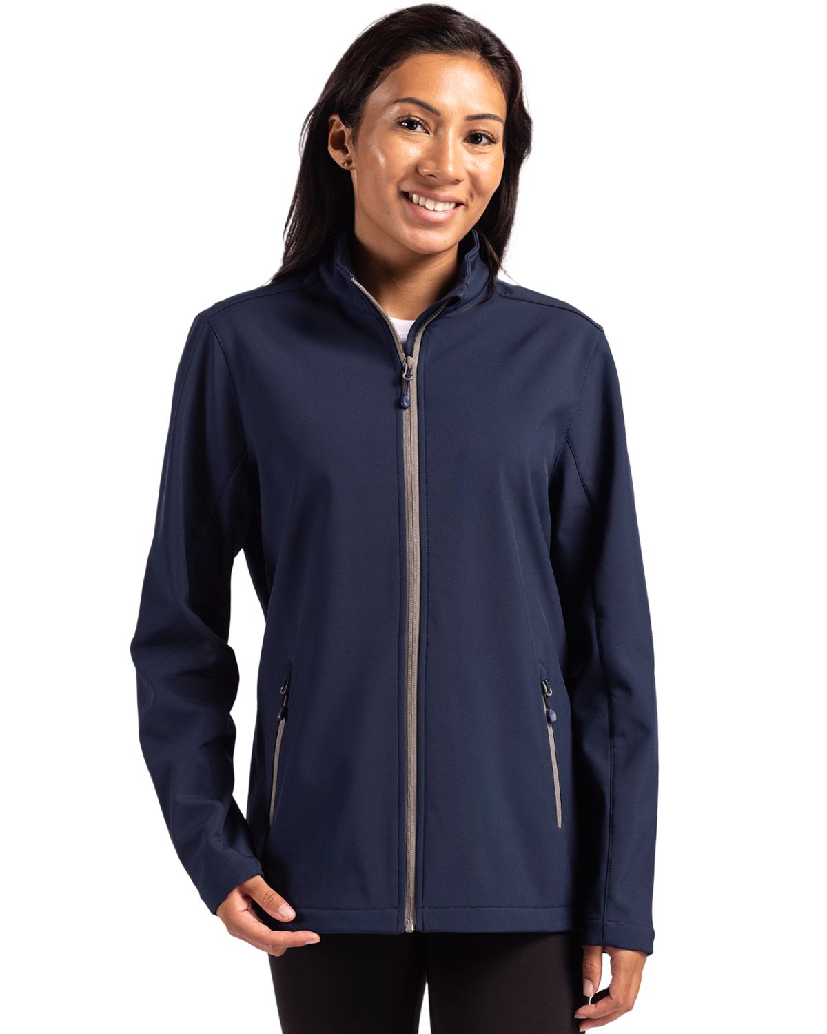 Clique Tempo Recycled Stretch Softshell Womens Full Zip Jacket - LQO00068