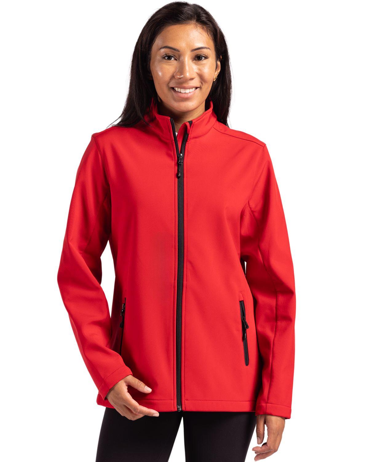 Clique Tempo Recycled Stretch Softshell Womens Full Zip Jacket - LQO00068