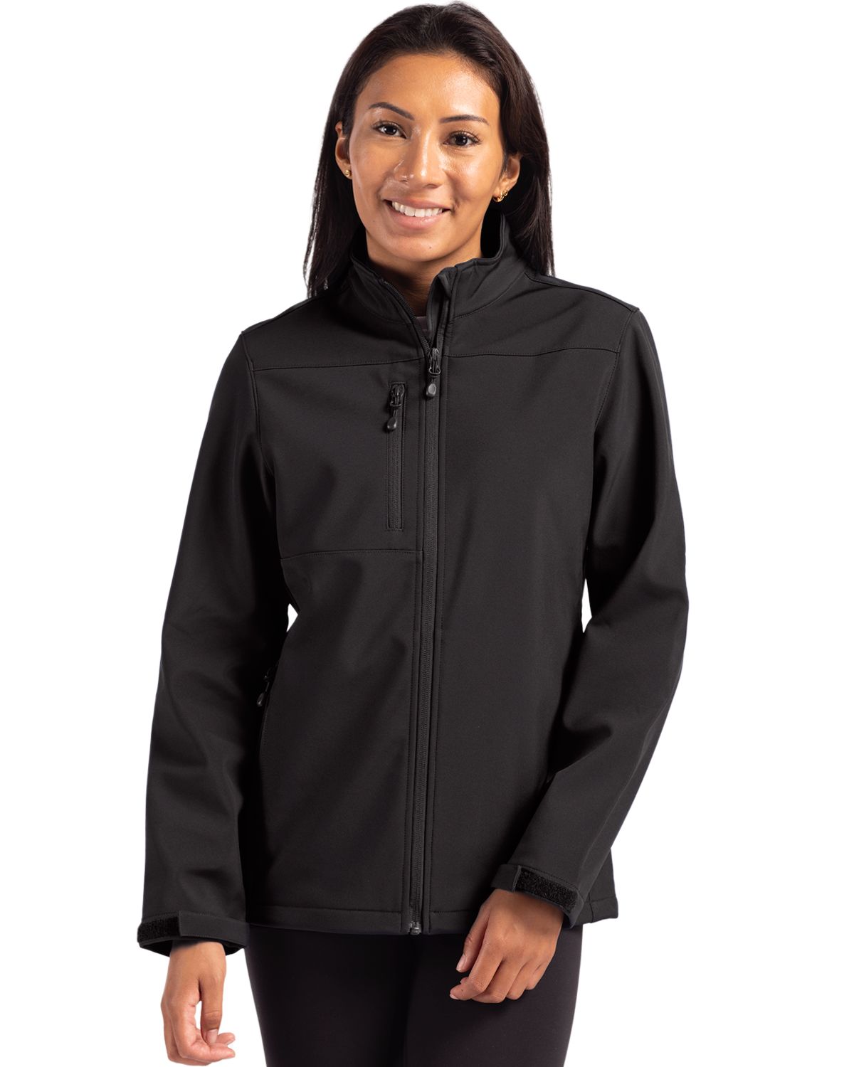 Clique Tempest Recycled Waterproof Stretch Softshell Womens Full Zip Jacket - LQO00070