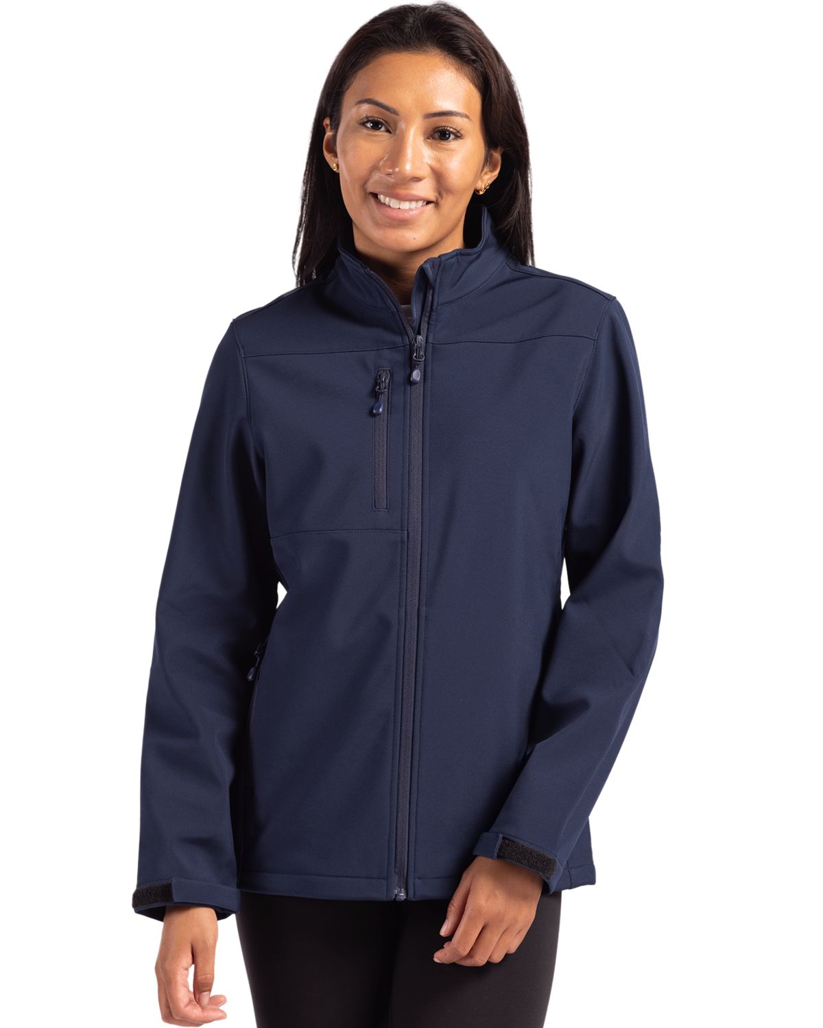 Clique Tempest Recycled Waterproof Stretch Softshell Womens Full Zip Jacket - LQO00070