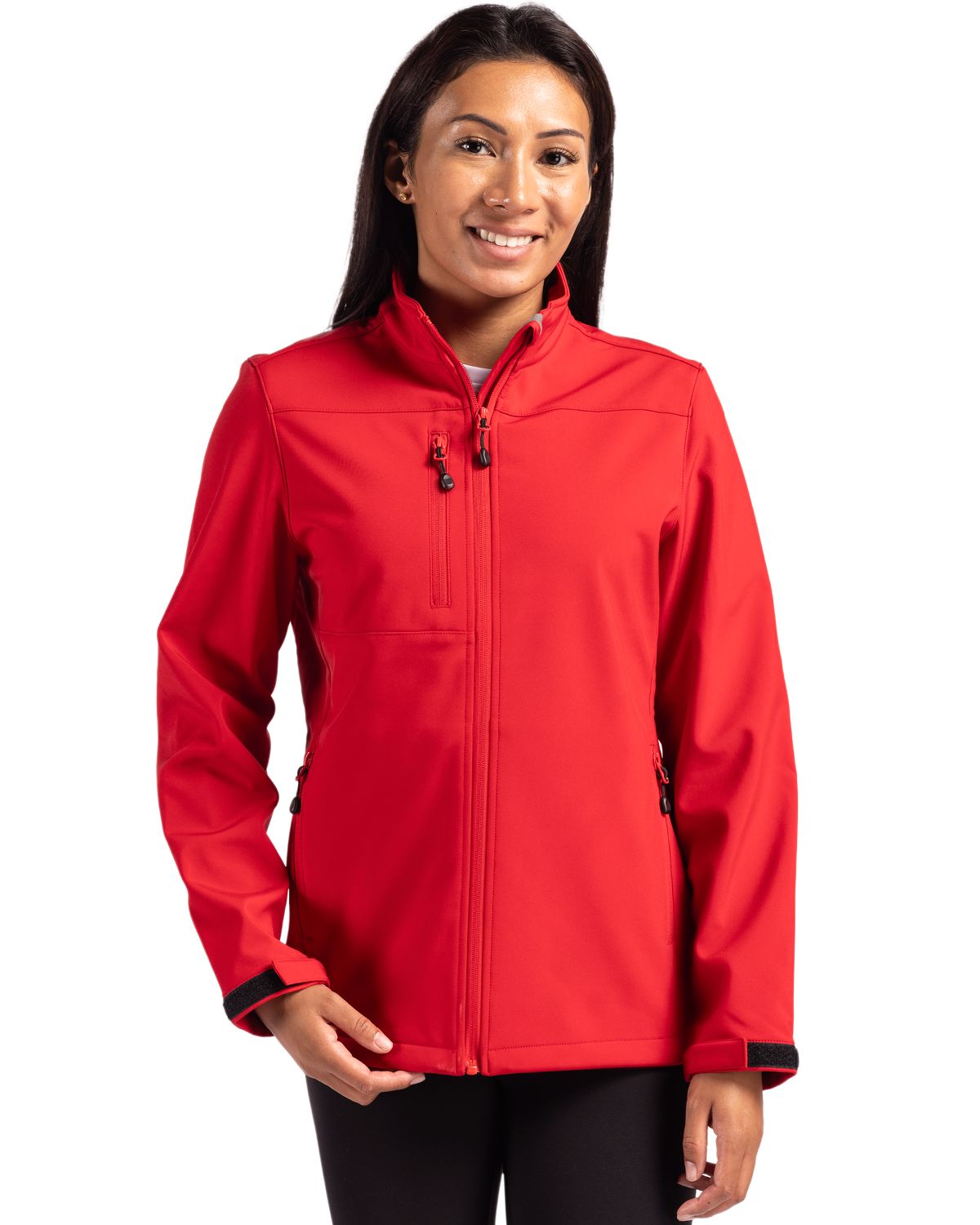Clique Tempest Recycled Waterproof Stretch Softshell Womens Full Zip Jacket - LQO00070