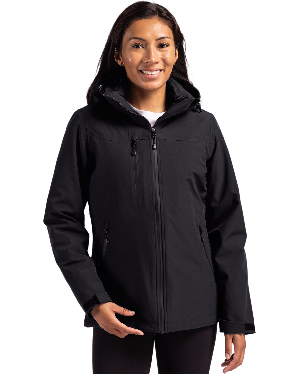 Clique Cornice Recycled 3-in-1 Waterproof System Womens Full Zip Parka - LQO00071
