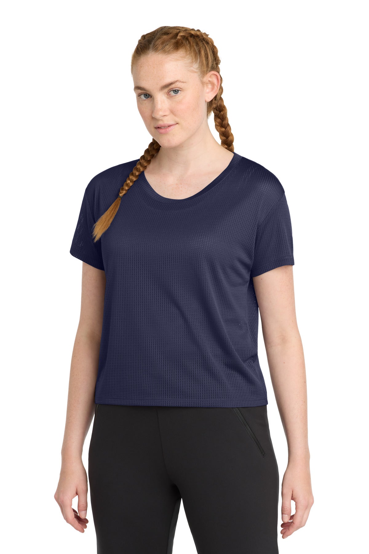 Sport-Tek  ®  Women's PosiCharge  ®  Draft Crop Tee. LST411