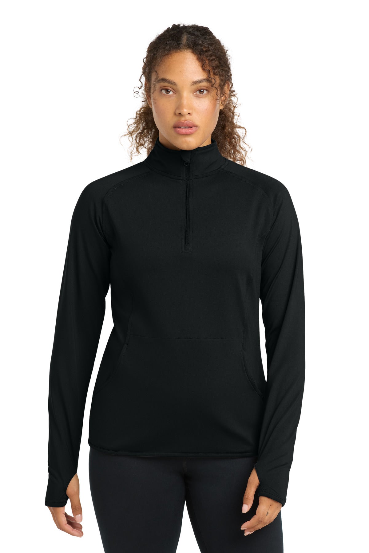 Sport-Tek ®  Women's Sport-Wick ®  Stretch 1/4-Zip Pullover. LST850