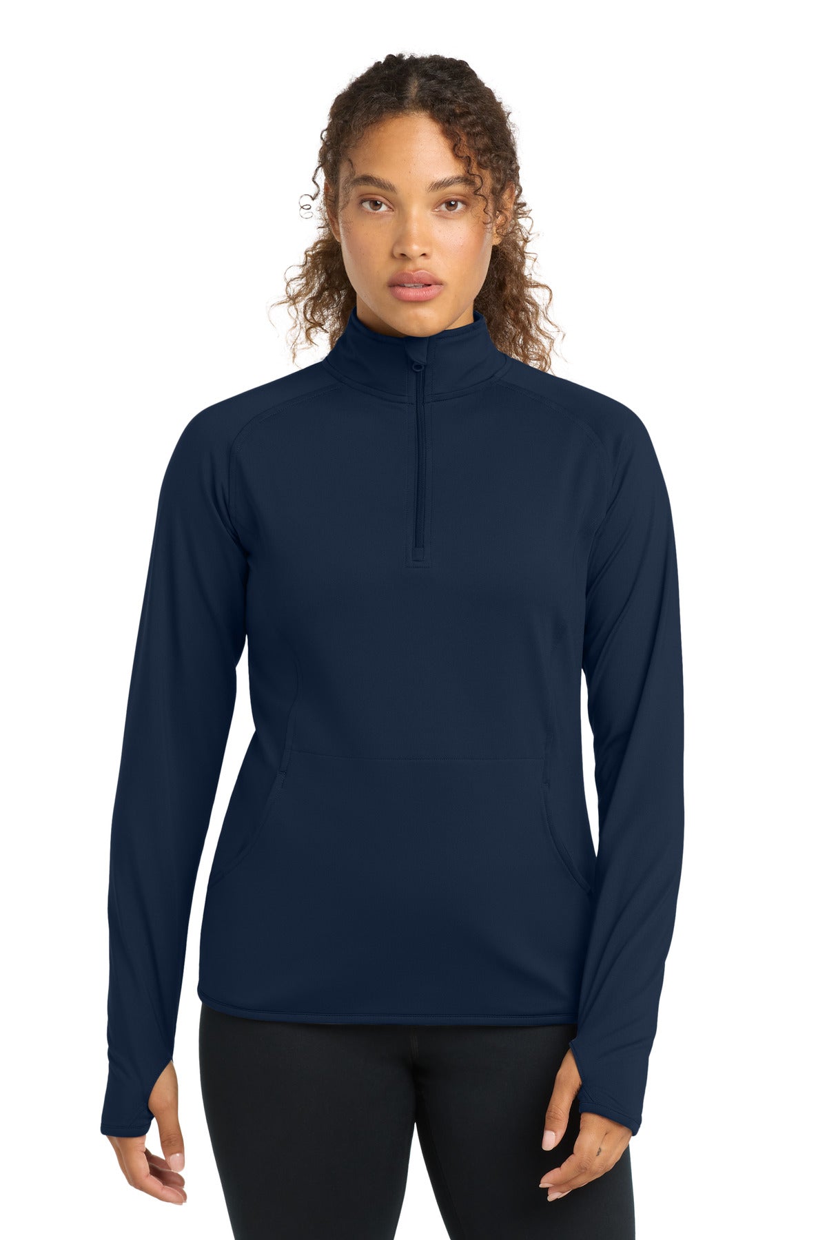 Sport-Tek ®  Women's Sport-Wick ®  Stretch 1/4-Zip Pullover. LST850