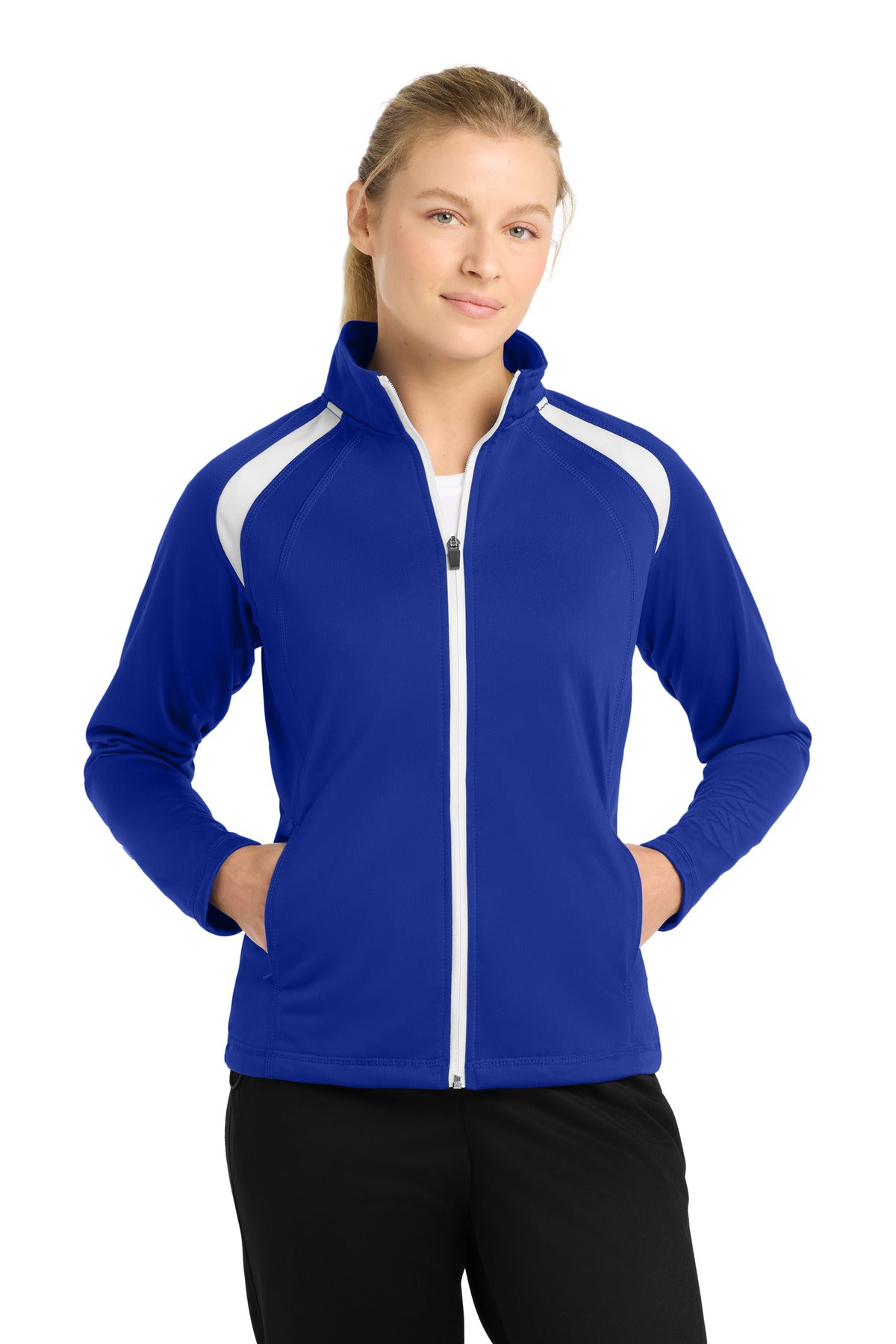 Sport-Tek ®  Women's Tricot Track Jacket. LST90