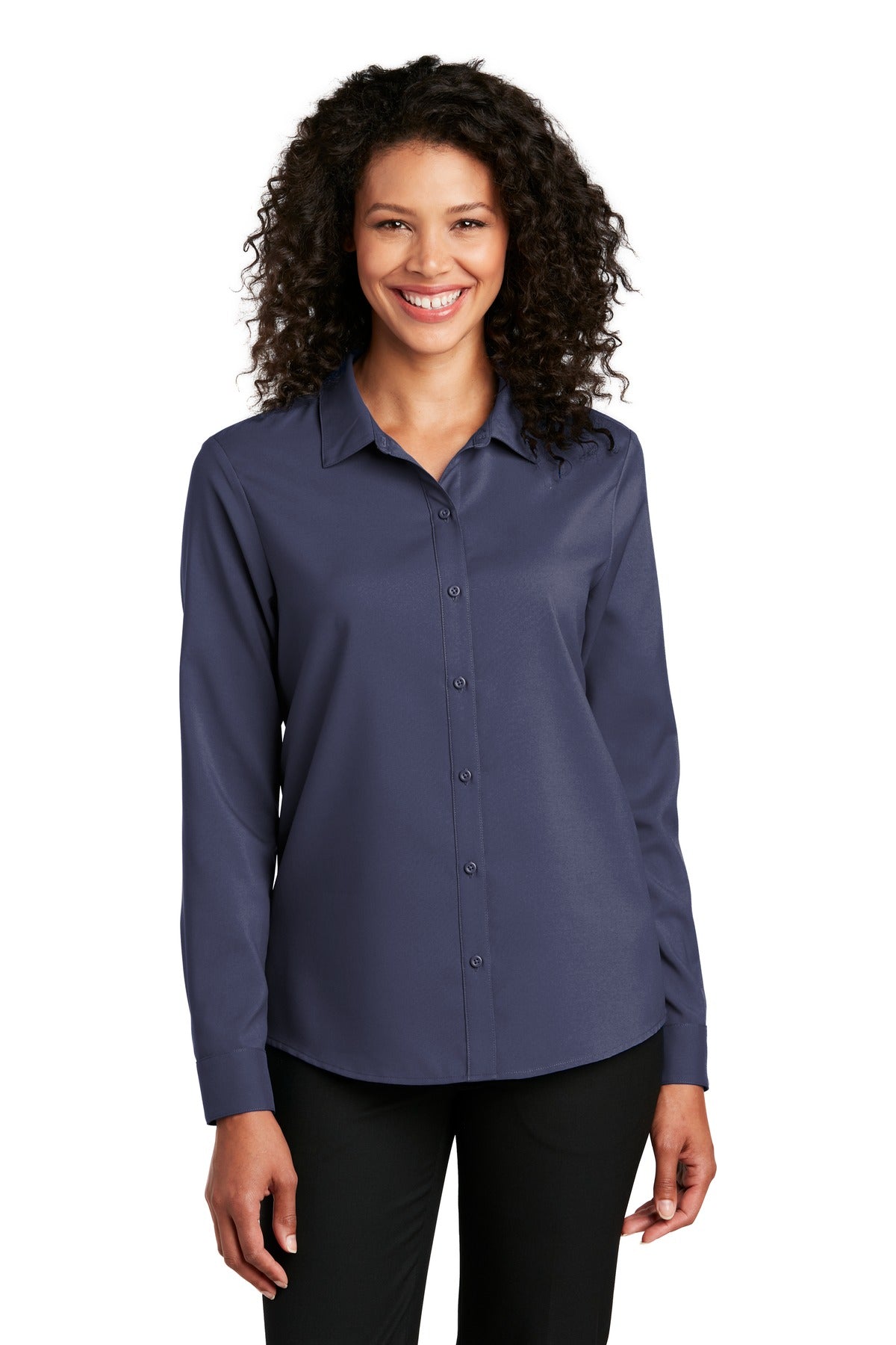 Port Authority ®  Women's Long Sleeve Performance Staff Shirt LW401