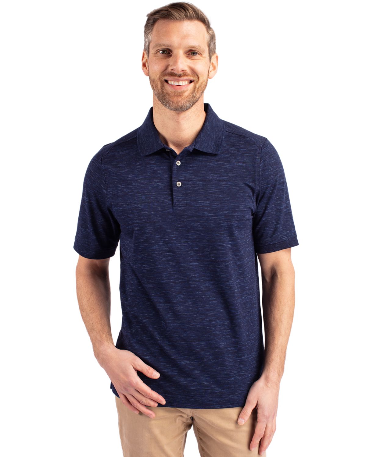 Cutter & Buck Advantage Cotton-Blend PiqueMensSpace-Dye Polo - MCK00117