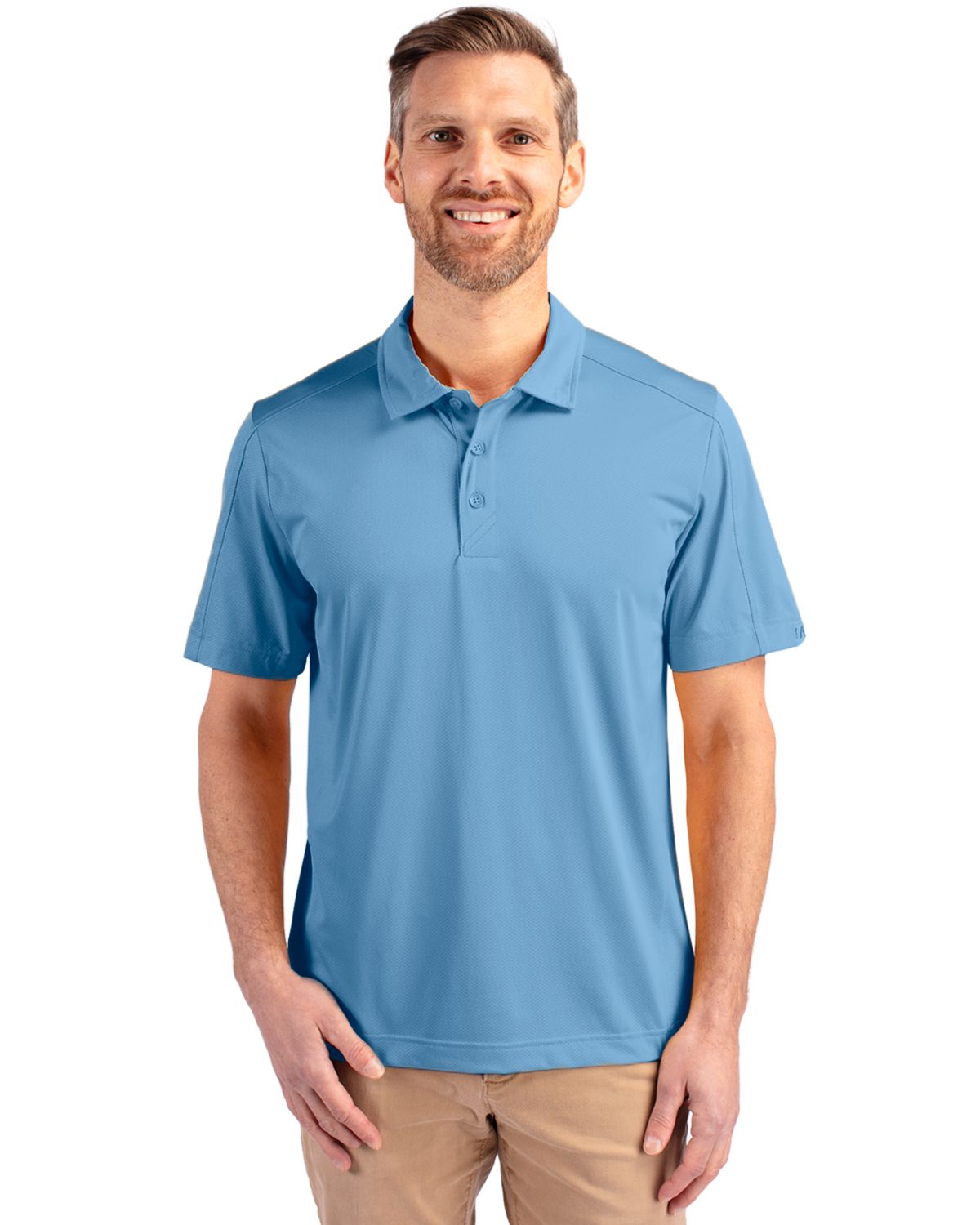 Cutter & Buck Prospect Recycled Featherlight Stretch Mens Polo - MCK01127
