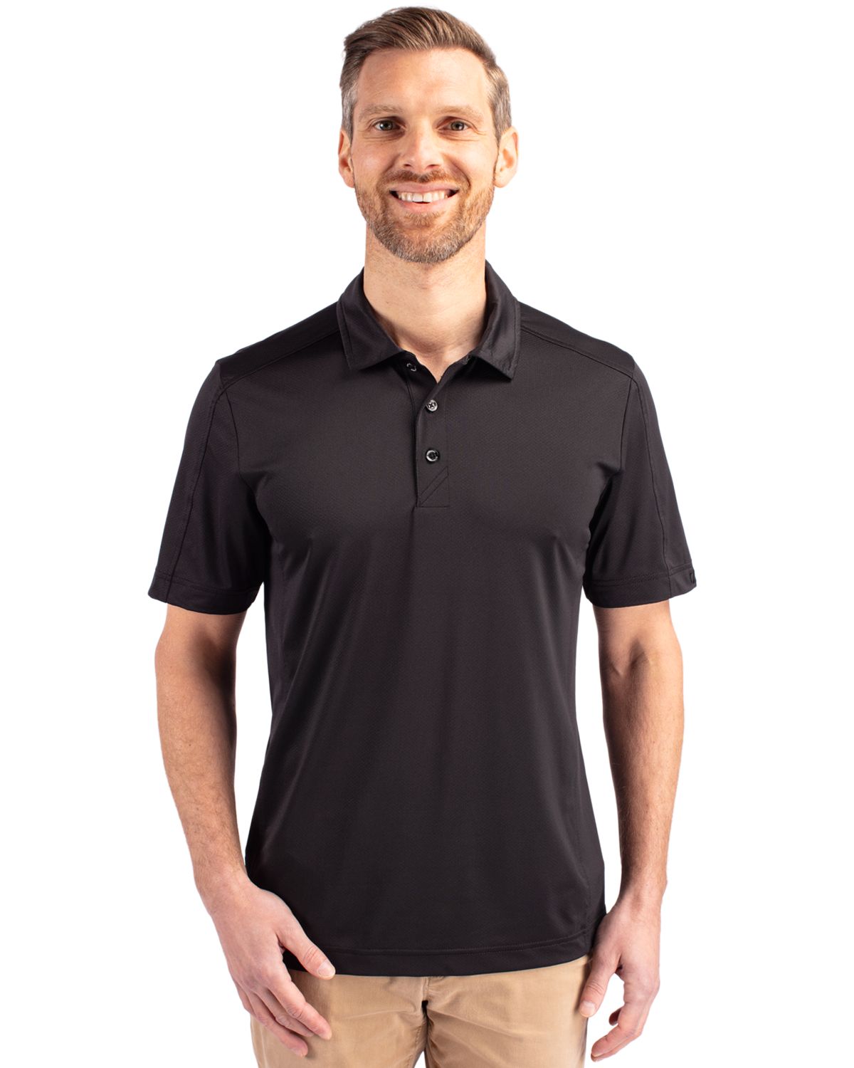 Cutter & Buck Prospect Recycled Featherlight Stretch Mens Polo - MCK01127
