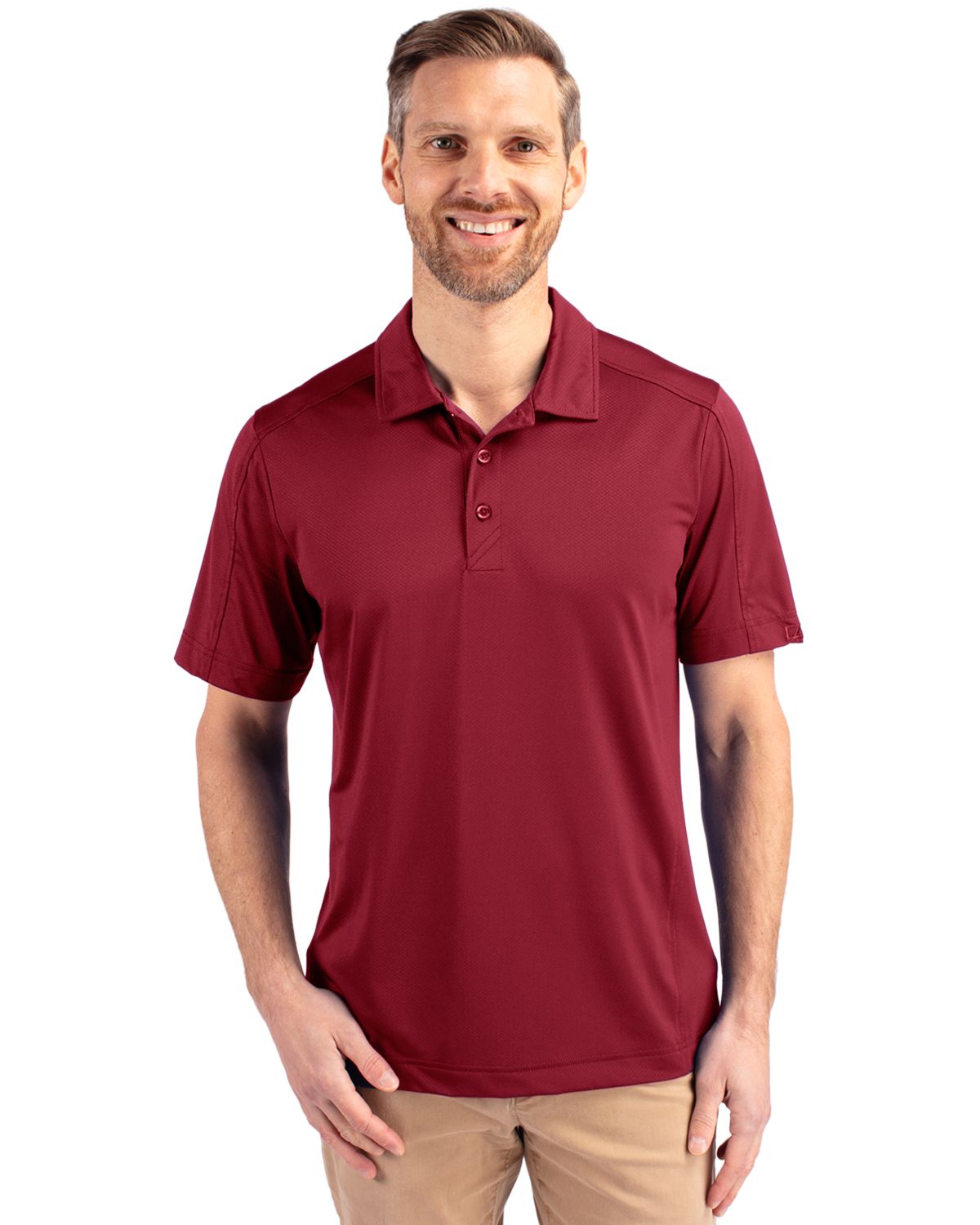 Cutter & Buck Prospect Recycled Featherlight Stretch Mens Polo - MCK01127