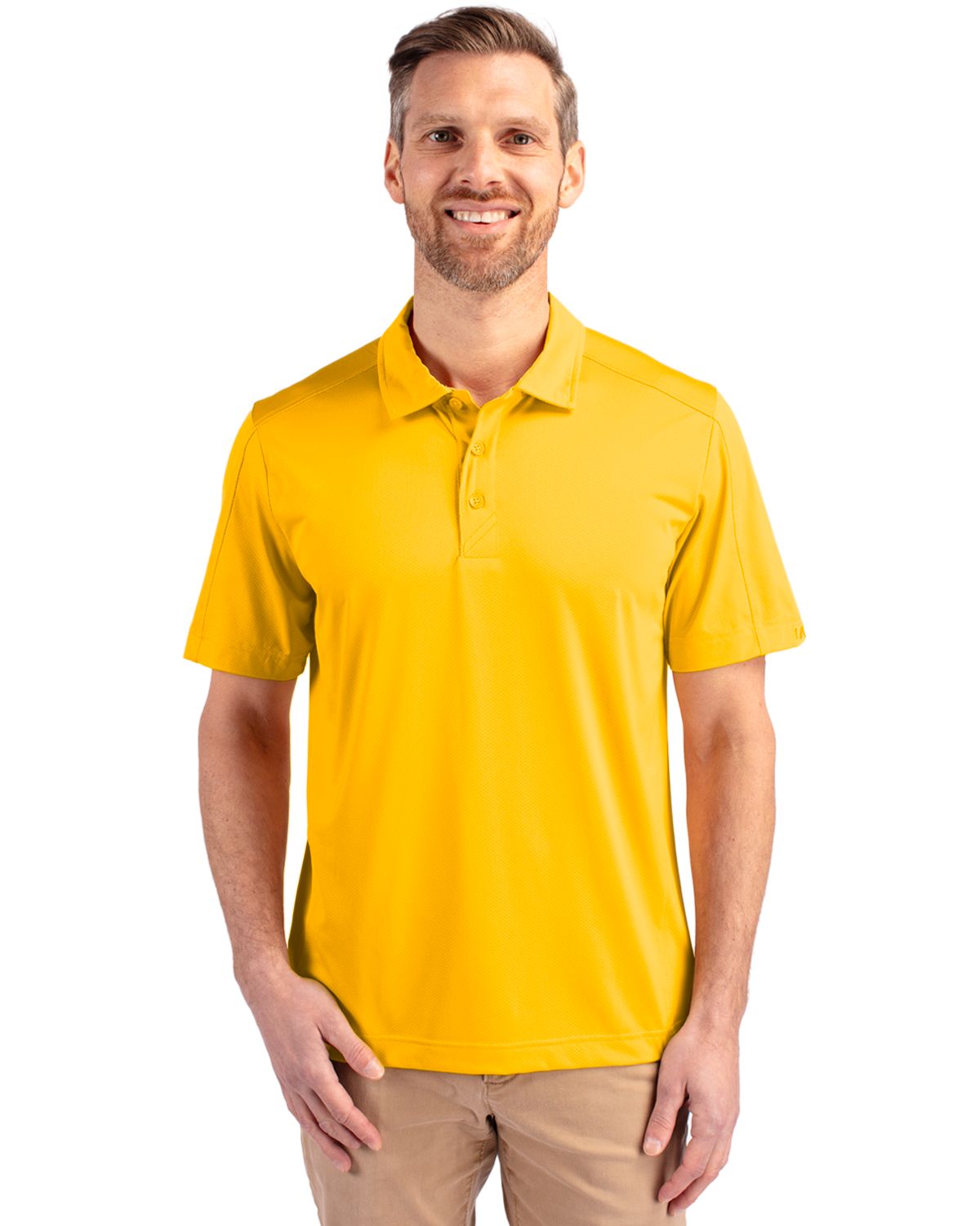 Cutter & Buck Prospect Recycled Featherlight Stretch Mens Polo - MCK01127
