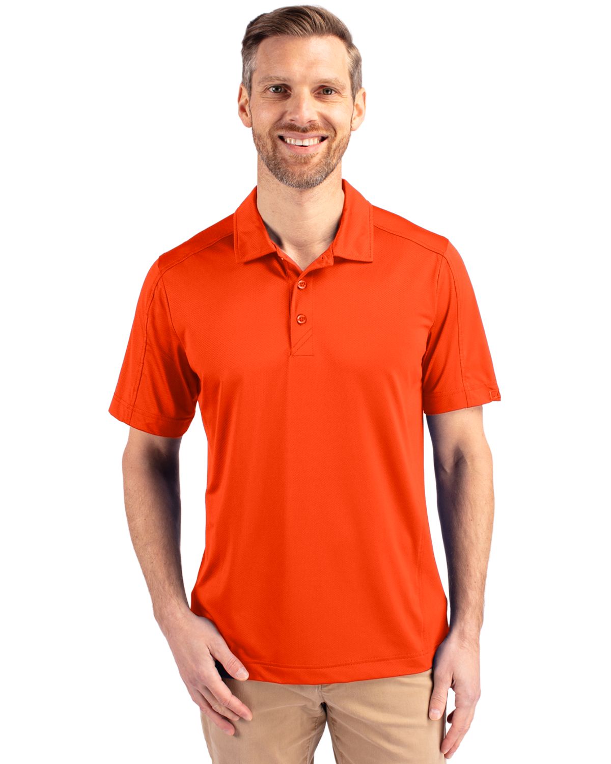 Cutter & Buck Prospect Recycled Featherlight Stretch Mens Polo - MCK01127