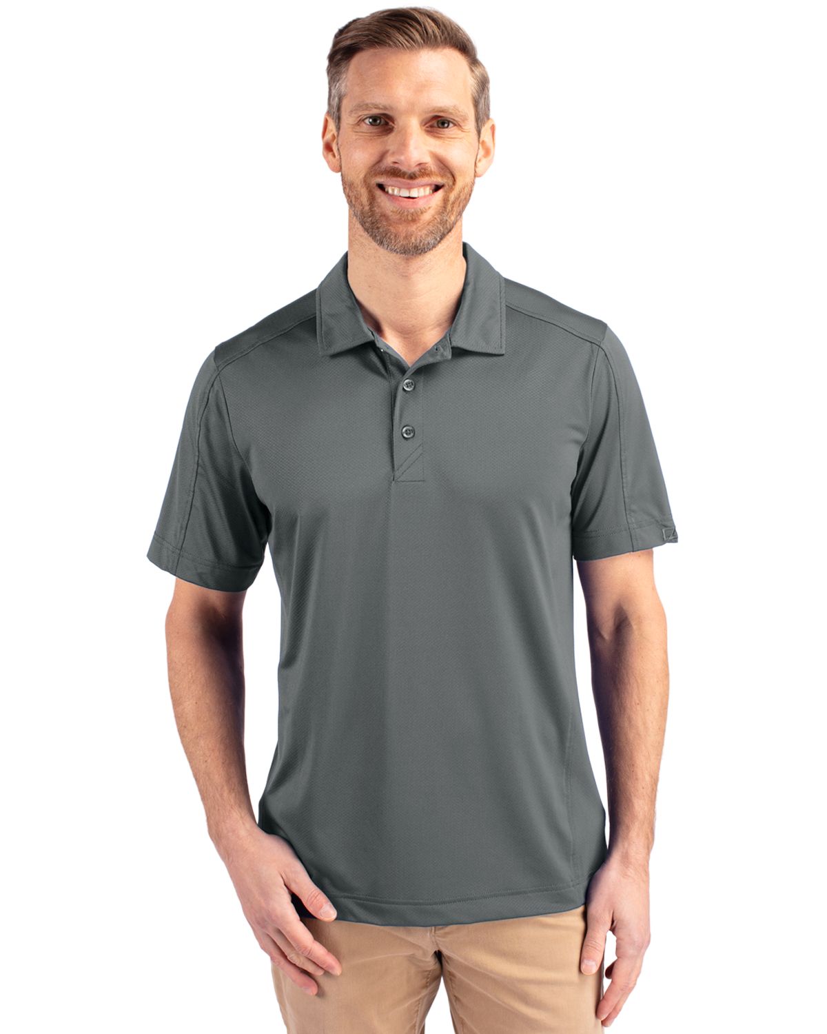 Cutter & Buck Prospect Recycled Featherlight Stretch Mens Polo - MCK01127