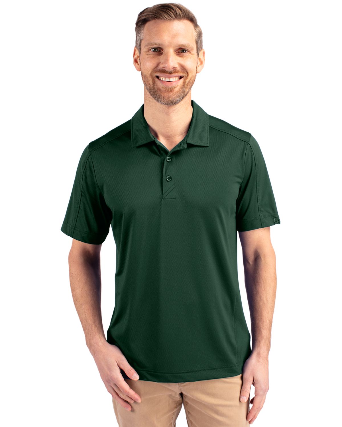 Cutter & Buck Prospect Recycled Featherlight Stretch Mens Polo - MCK01127