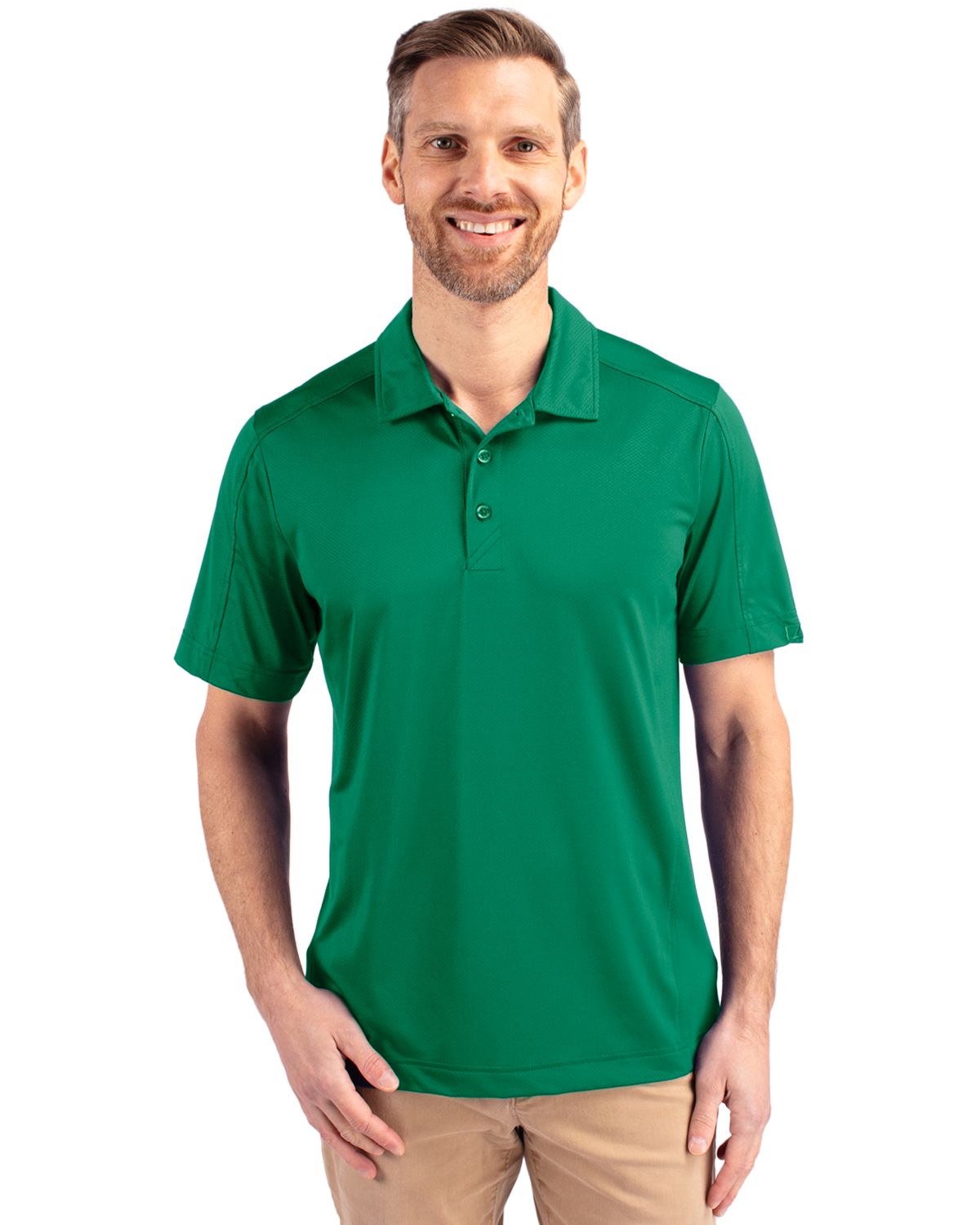 Cutter & Buck Prospect Recycled Featherlight Stretch Mens Polo - MCK01127