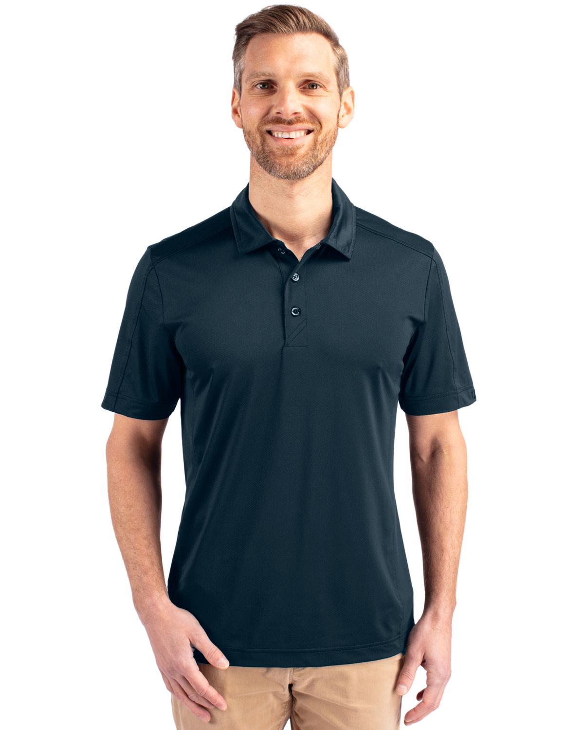 Cutter & Buck Prospect Recycled Featherlight Stretch Mens Polo - MCK01127