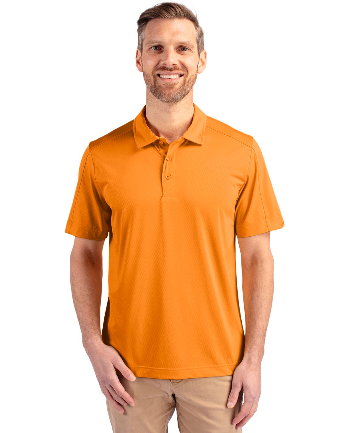 Cutter & Buck Prospect Recycled Featherlight Stretch Mens Polo - MCK01127
