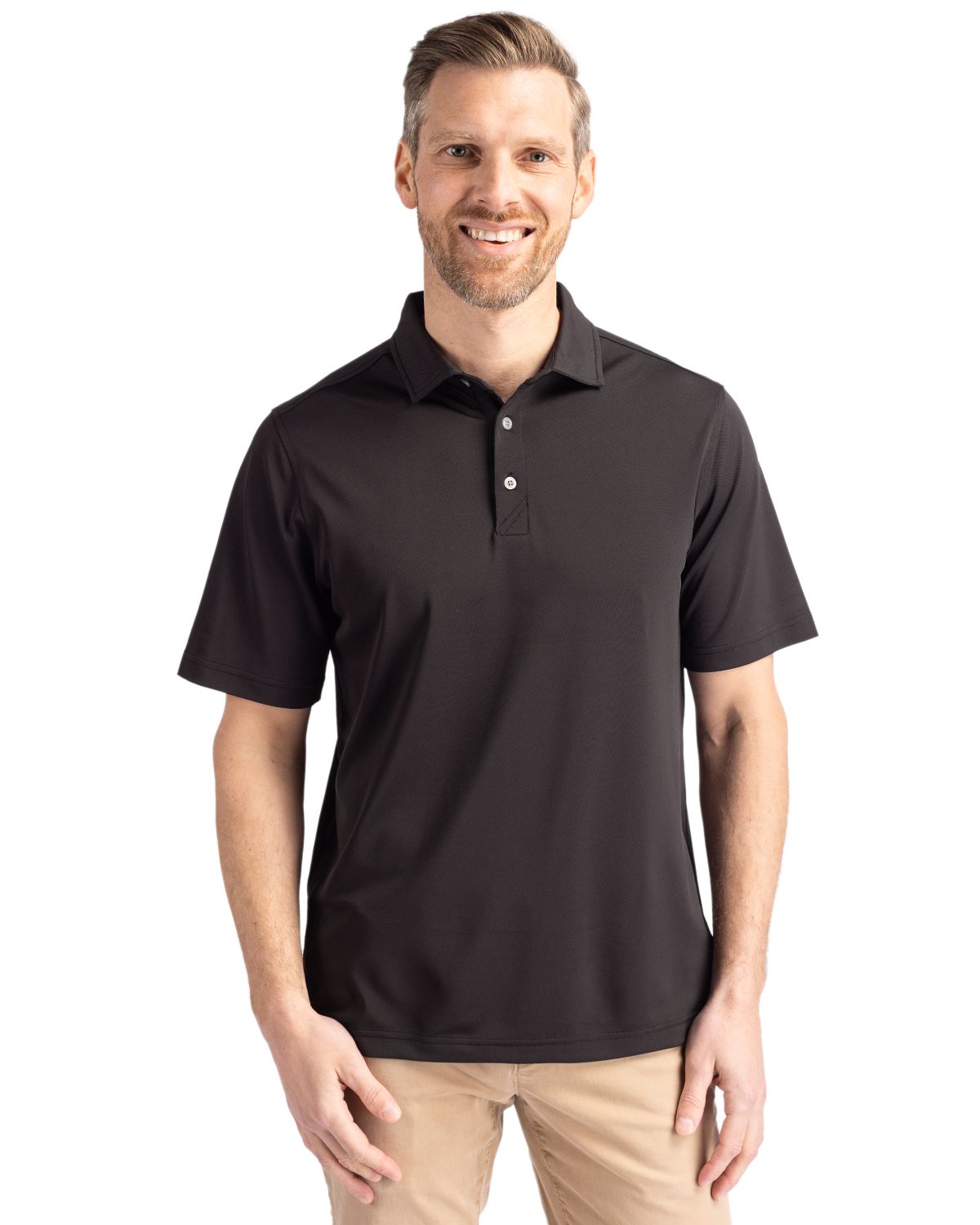 Cutter & Buck Virtue Recycled Featherlight Pique Mens Polo - MCK01144