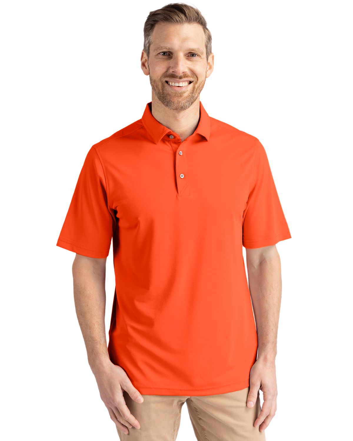 Cutter & Buck Virtue Recycled Featherlight Pique Mens Polo - MCK01144