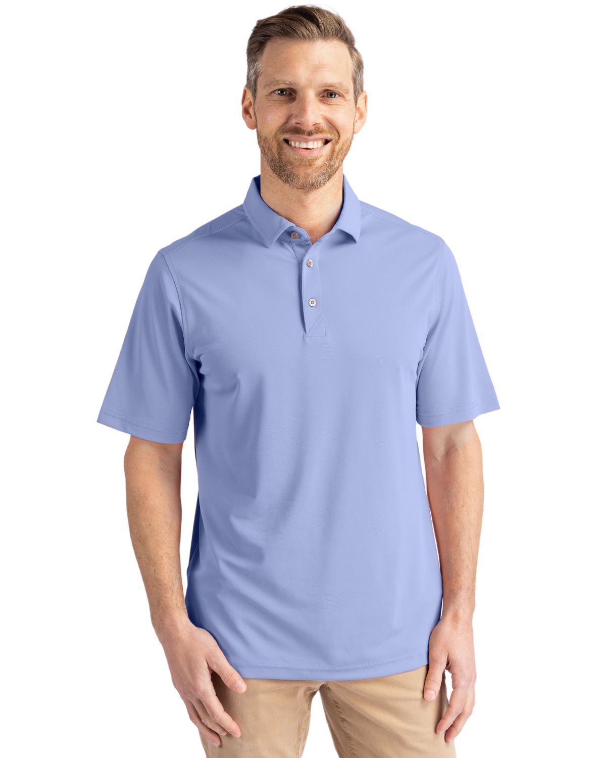 Cutter & Buck Virtue Recycled Featherlight Pique Mens Polo - MCK01144