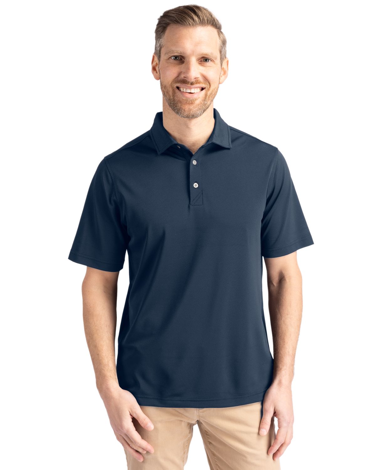 Cutter & Buck Virtue Recycled Featherlight Pique Mens Polo - MCK01144