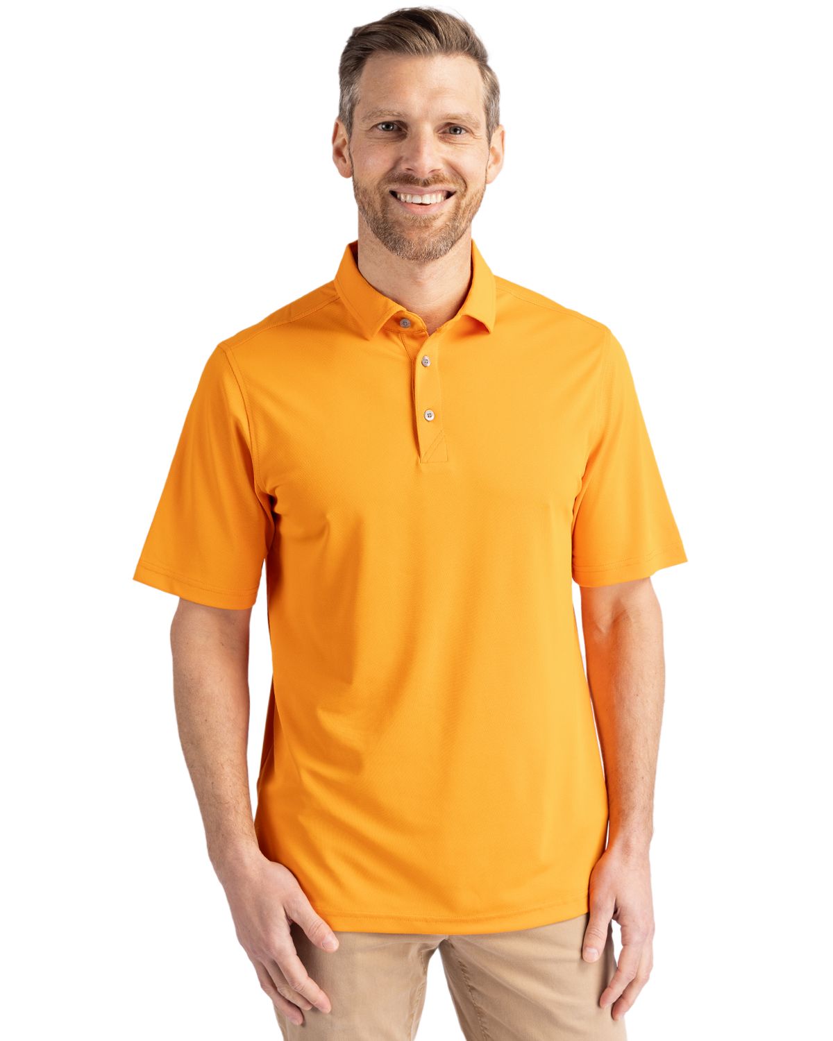 Cutter & Buck Virtue Recycled Featherlight Pique Mens Polo - MCK01144