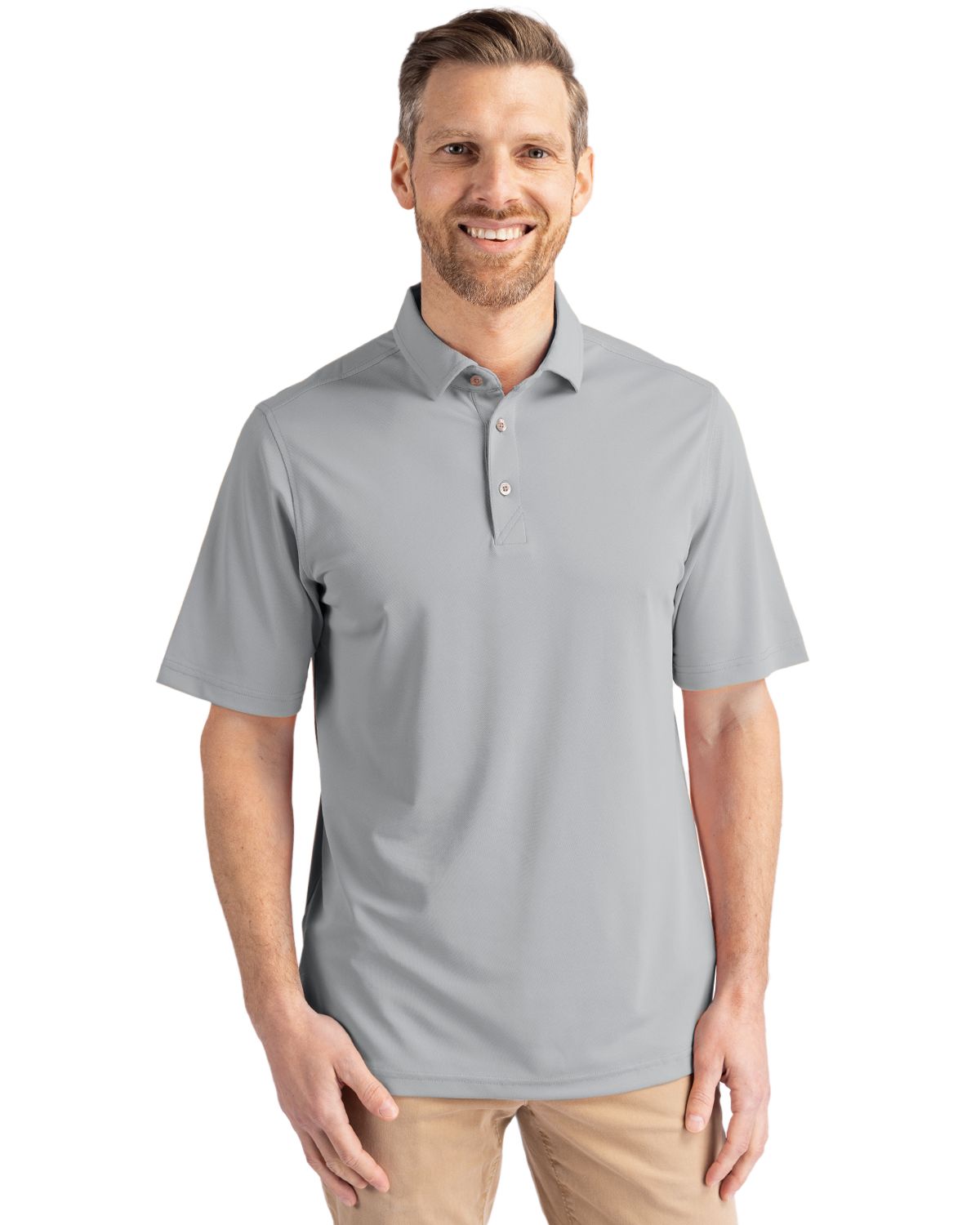 Cutter & Buck Virtue Recycled Featherlight Pique Mens Polo - MCK01144