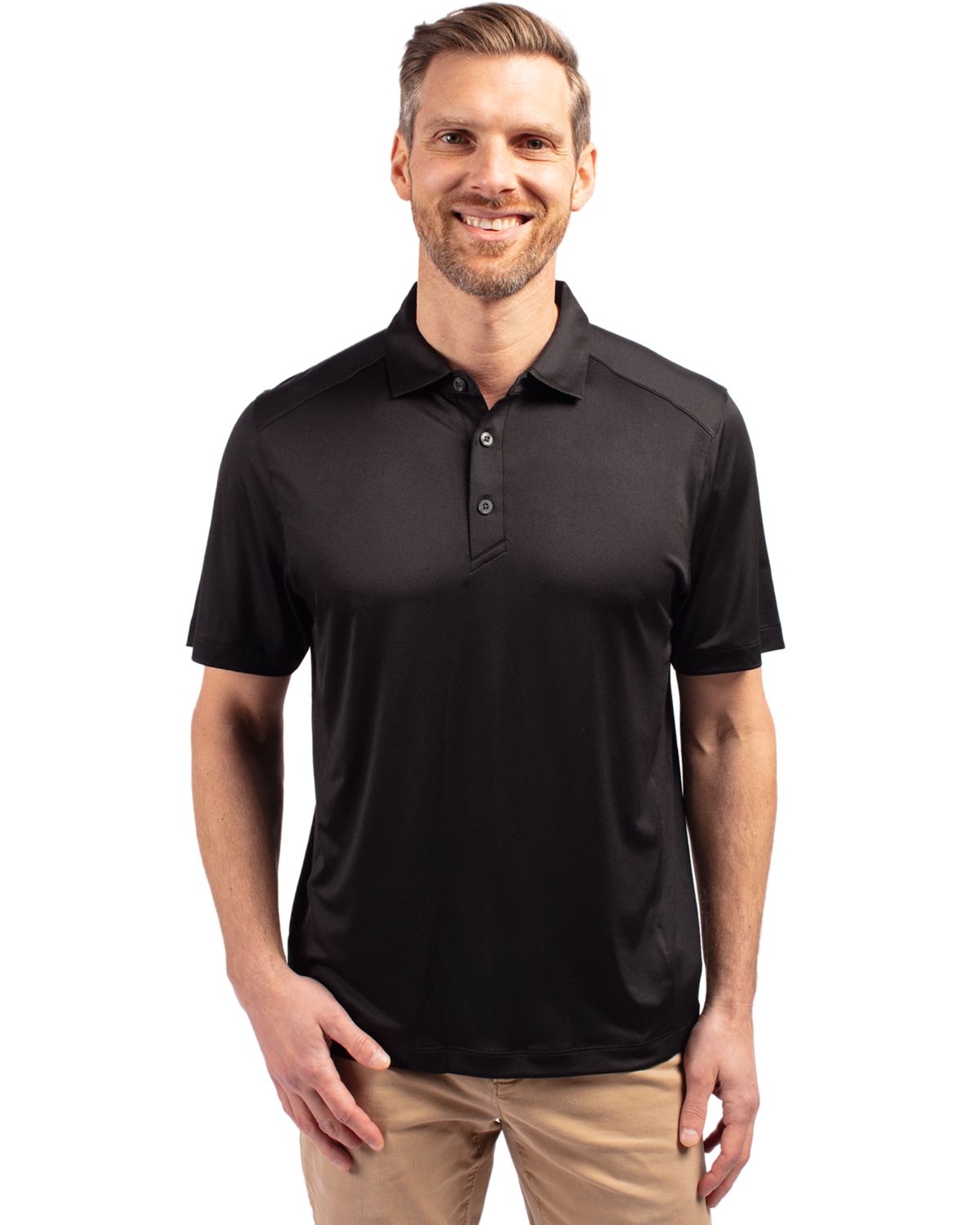 Cutter & Buck Forge Recycled Four-Way Stretch Mens Polo - MCK01236