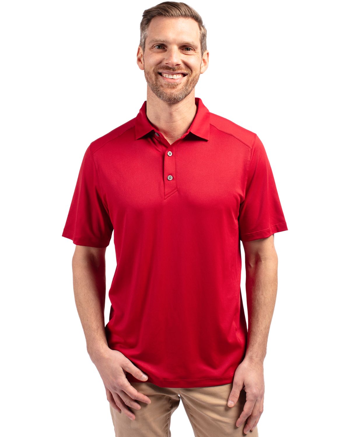 Cutter & Buck Forge Recycled Four-Way Stretch Mens Polo - MCK01236