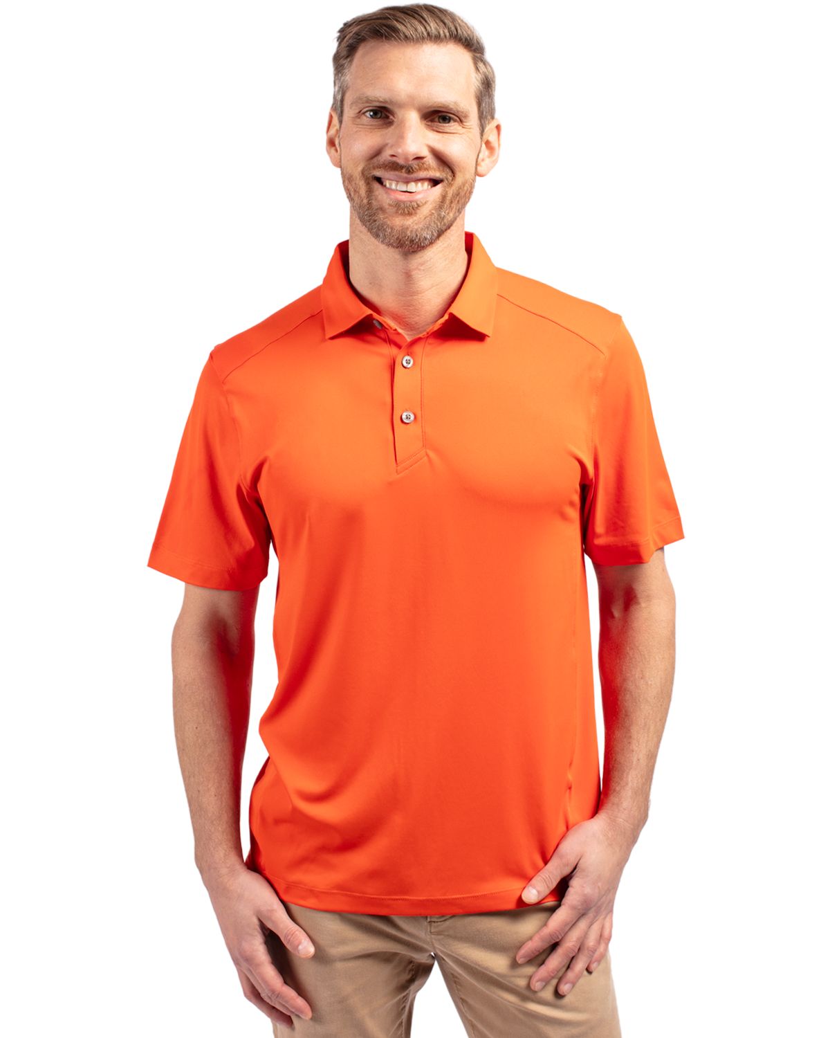 Cutter & Buck Forge Recycled Four-Way Stretch Mens Polo - MCK01236