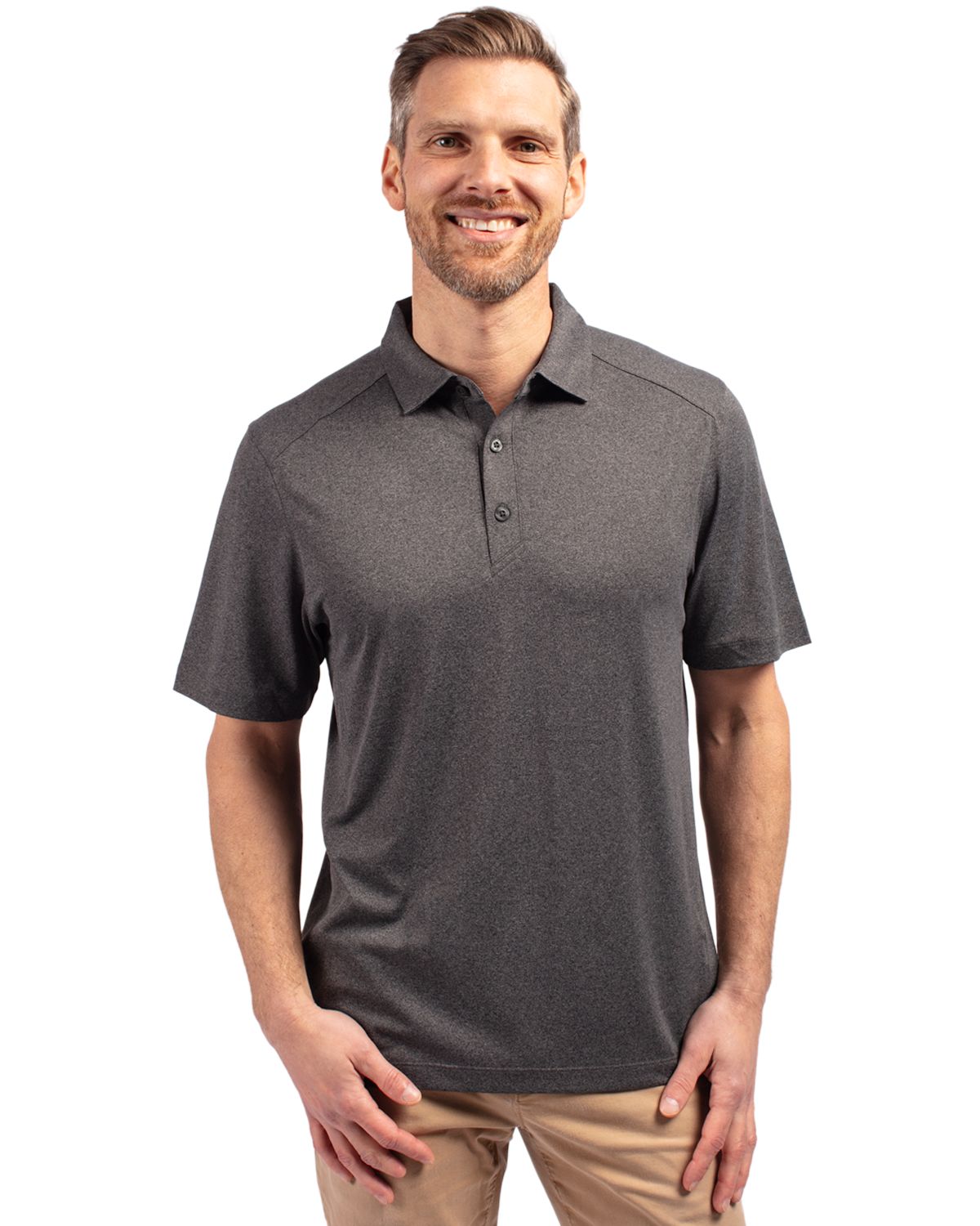 Cutter & Buck Forge Recycled Four-Way Stretch Mens Polo - MCK01236