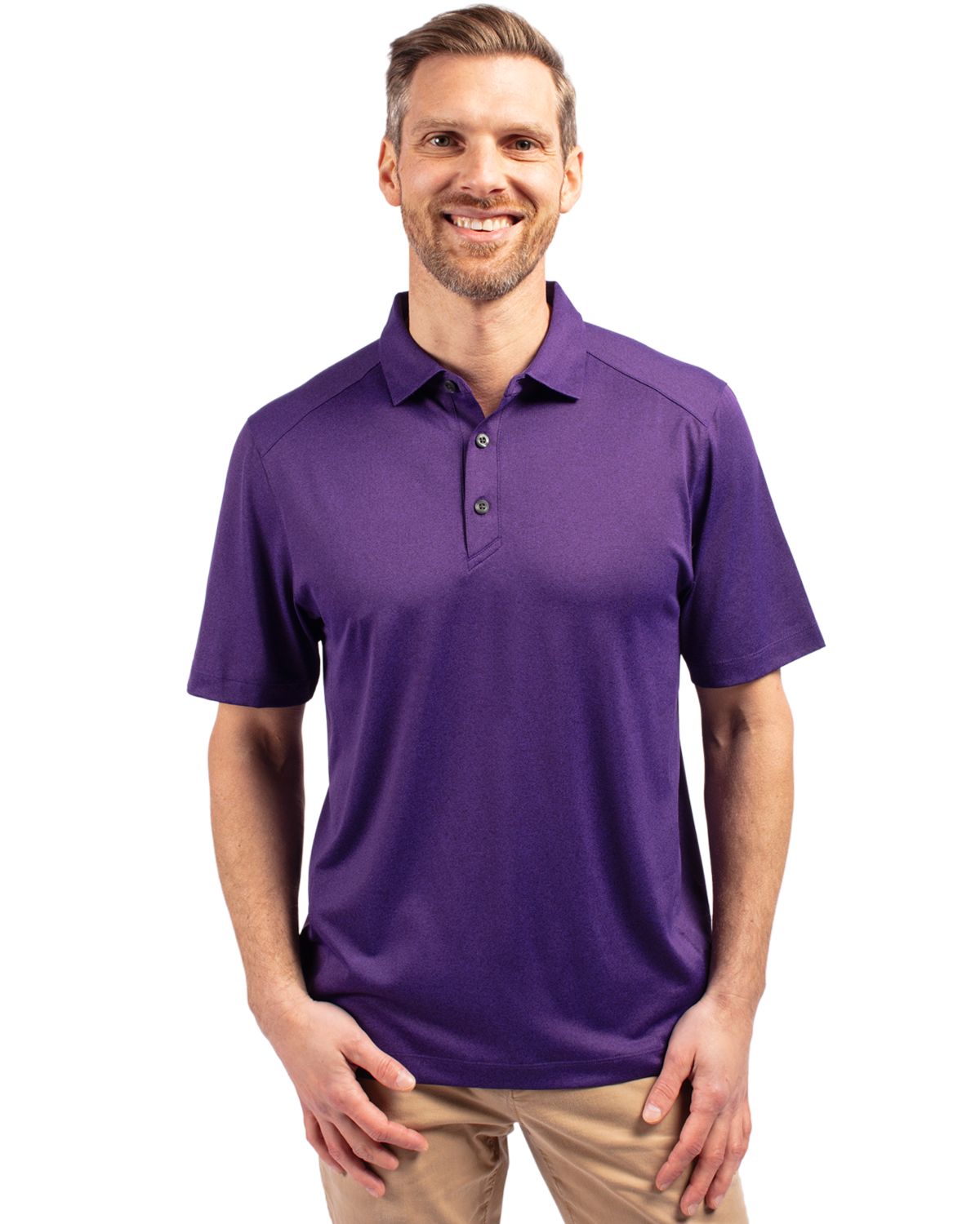 Cutter & Buck Forge Recycled Four-Way Stretch Mens Polo - MCK01236