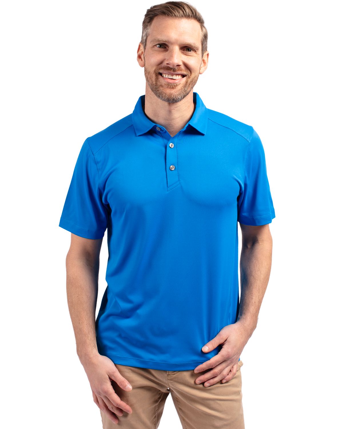 Cutter & Buck Forge Recycled Four-Way Stretch Mens Polo - MCK01236