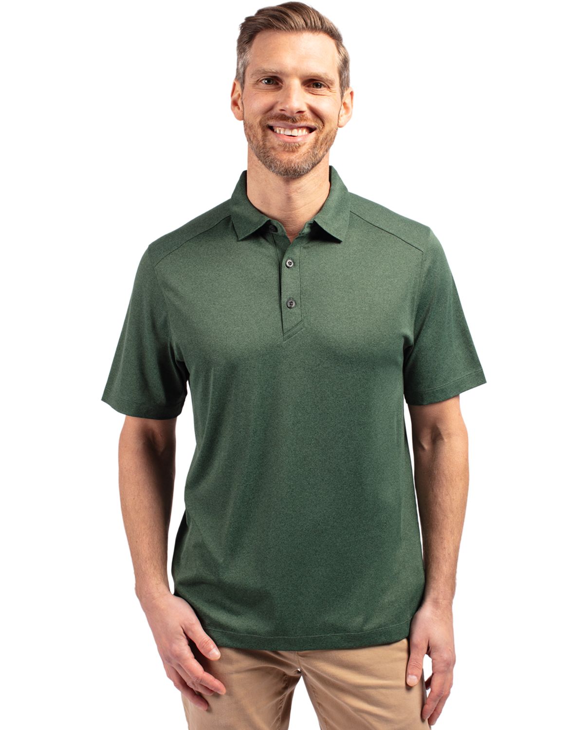 Cutter & Buck Forge Recycled Four-Way Stretch Mens Polo - MCK01236