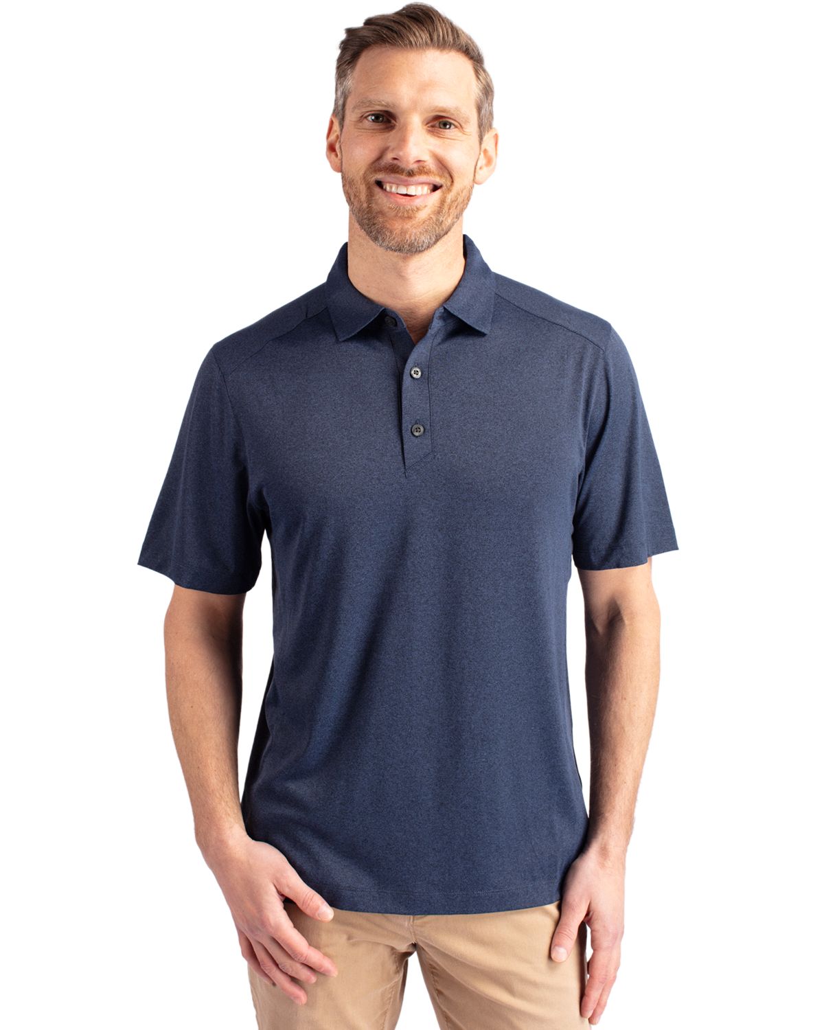 Cutter & Buck Forge Recycled Four-Way Stretch Mens Polo - MCK01236