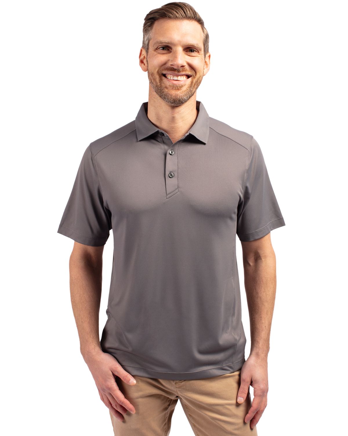 Cutter & Buck Forge Recycled Four-Way Stretch Mens Polo - MCK01236