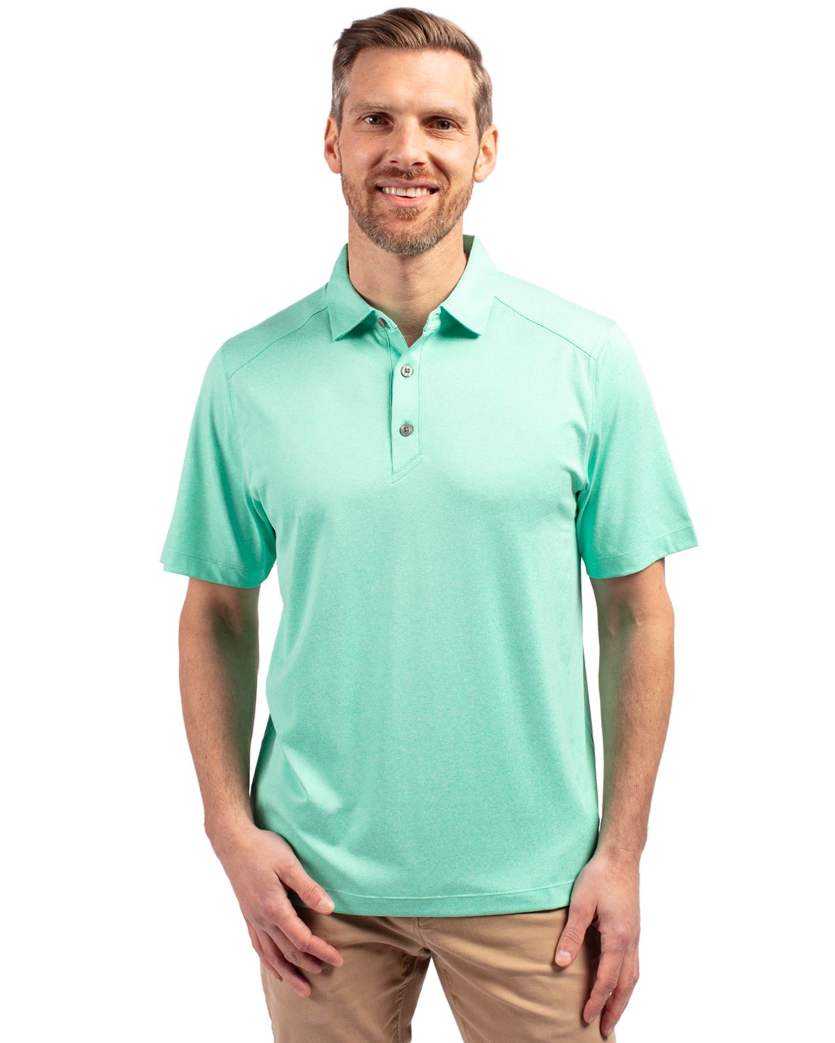 Cutter & Buck Forge Recycled Four-Way Stretch Mens Polo - MCK01236