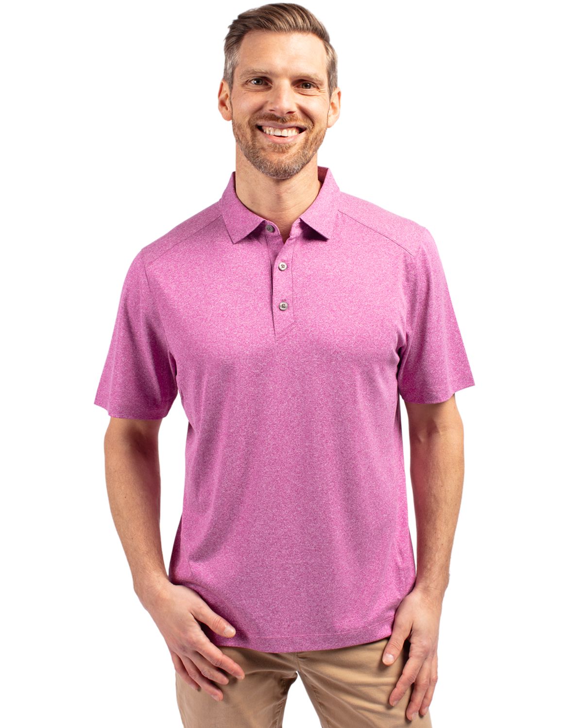 Cutter & Buck Forge Recycled Four-Way Stretch Mens Polo - MCK01236