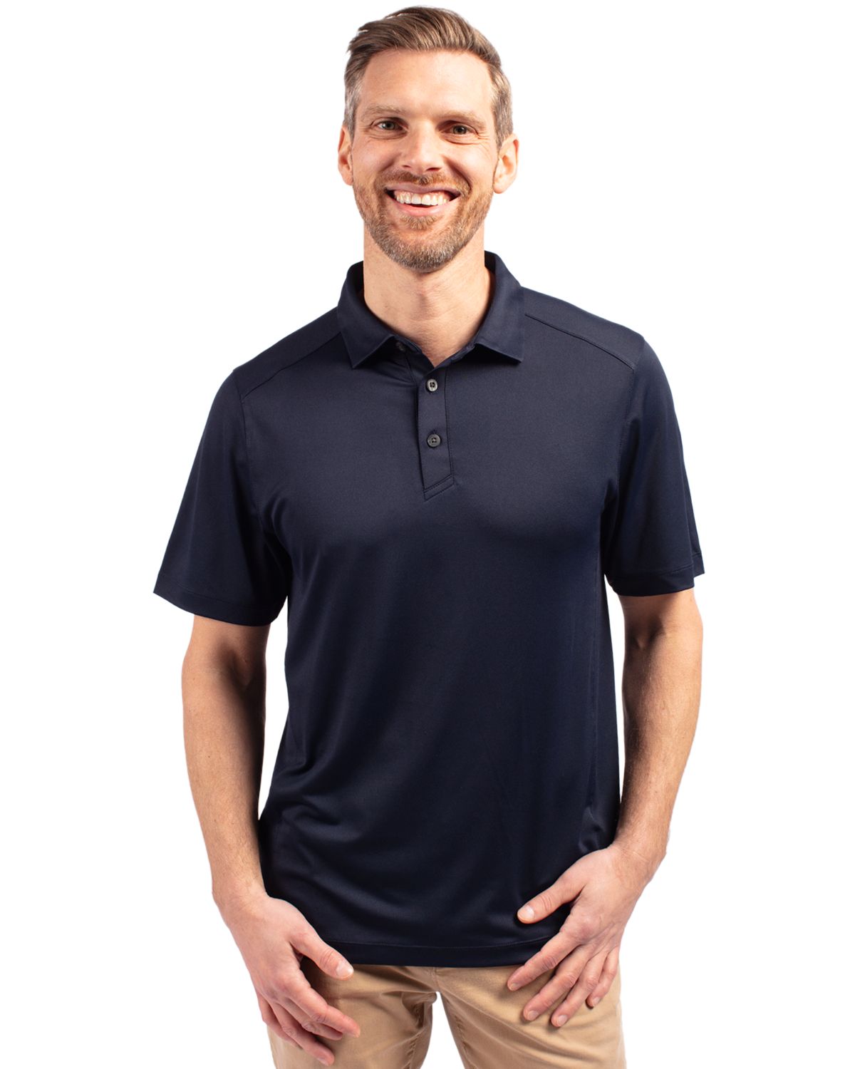 Cutter & Buck Forge Recycled Four-Way Stretch Mens Polo - MCK01236