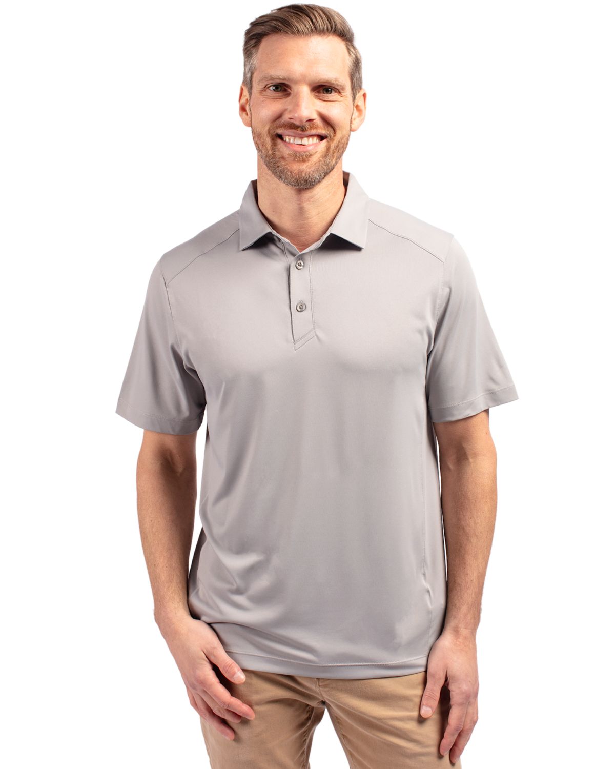 Cutter & Buck Forge Recycled Four-Way Stretch Mens Polo - MCK01236
